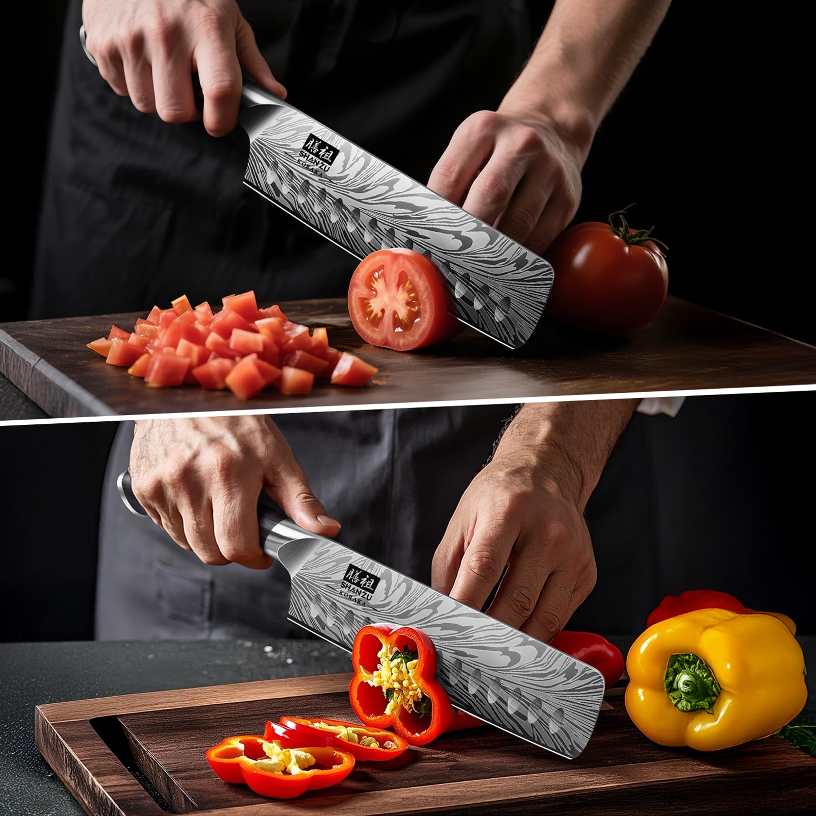 SHAN ZU Nakiri Knife