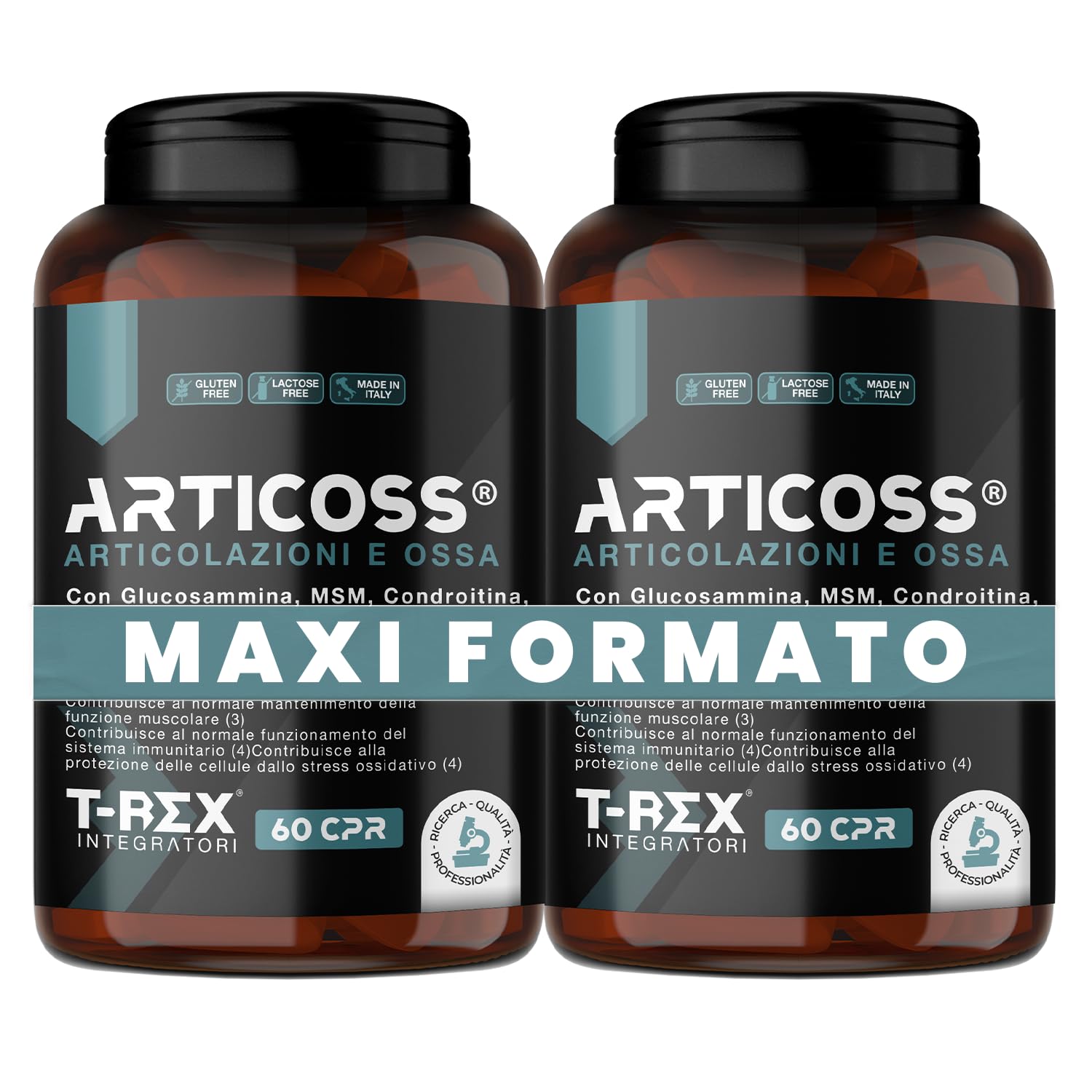 ARTICOSS Integratore per Articolazioni Ossa e Cartilagini con Glucosamina Condro
