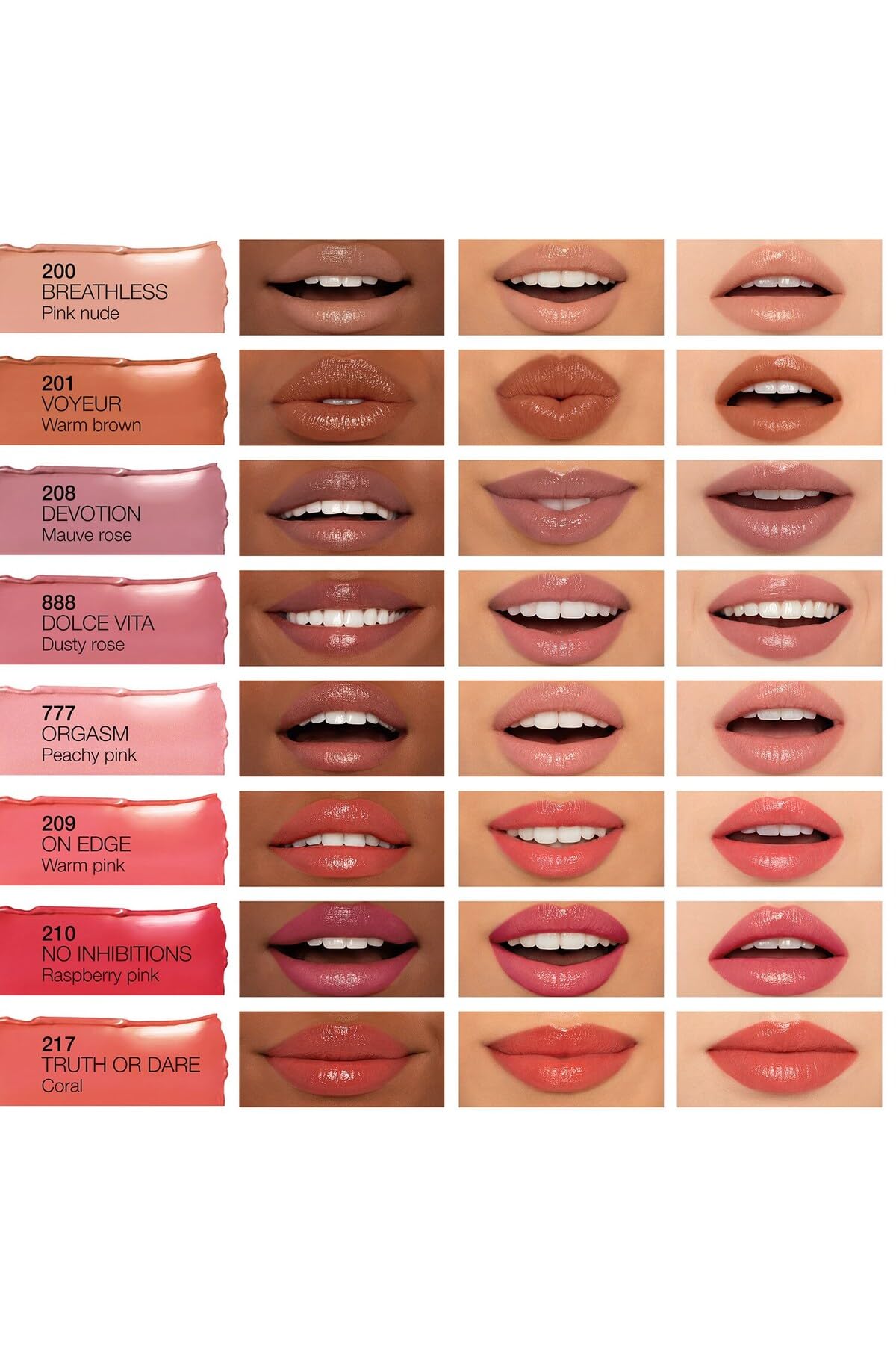 Nars 'Afterglow Sensual Shine Lipstick - Parlak Ruj