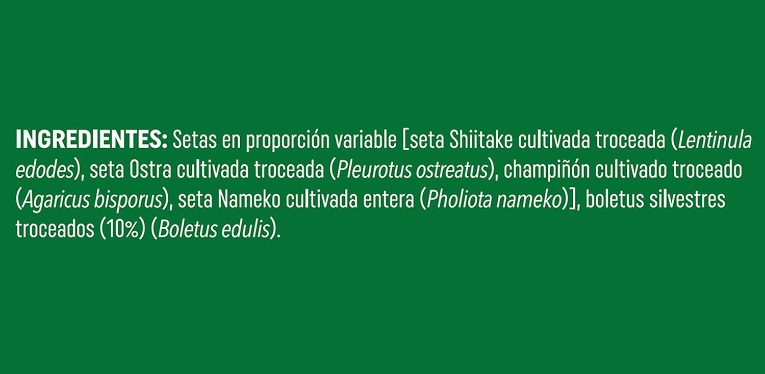 La Sirena Setas con Boletus Silvestre, 500g (Congelado) - Imagen 3