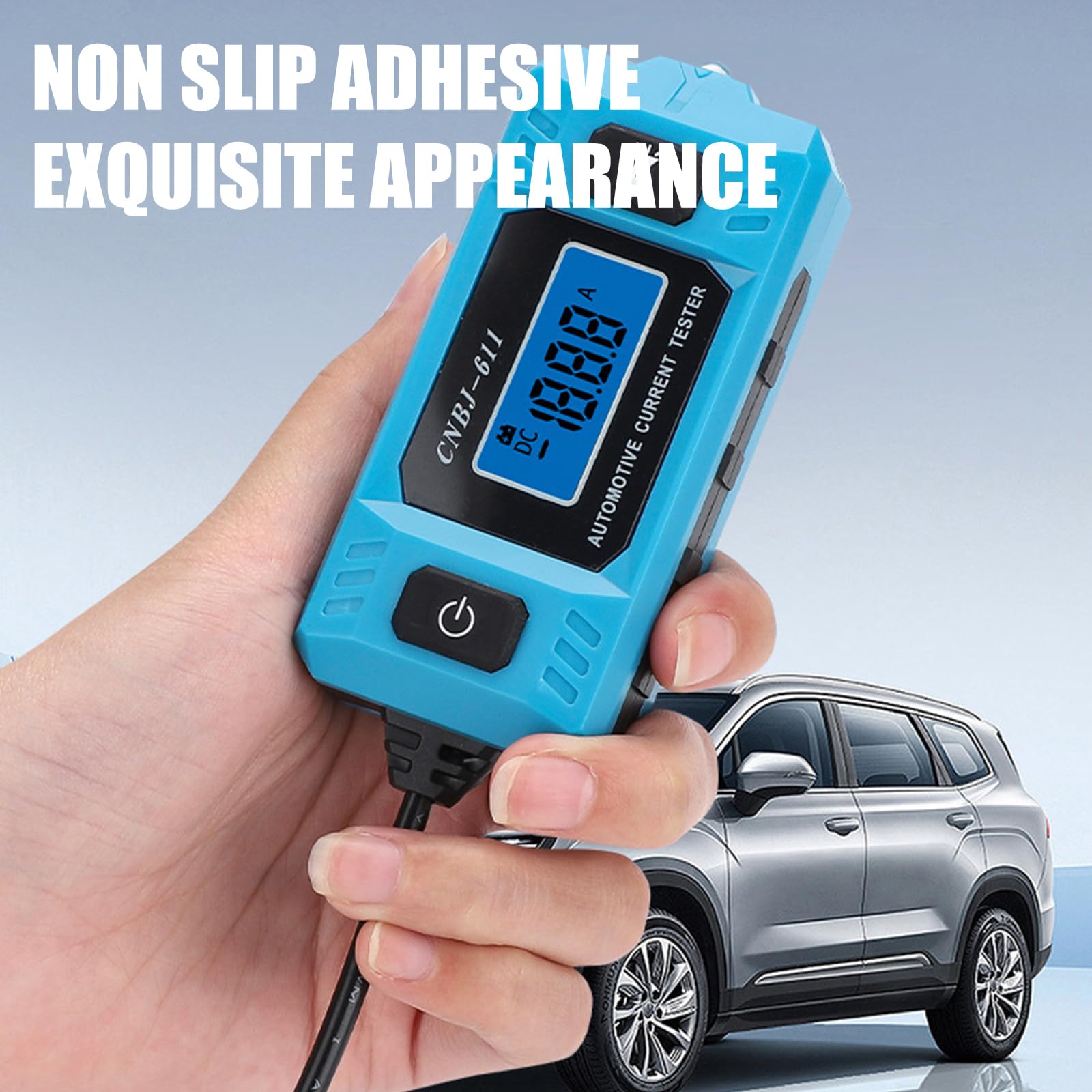 Ensemble professionnel de détecteur de courant sombre de voiture ABS avec outil d ' entretien de lampe de poche Ensemble professionnel de détecteur de courant sombre de voiture ABS avec outil de lampe