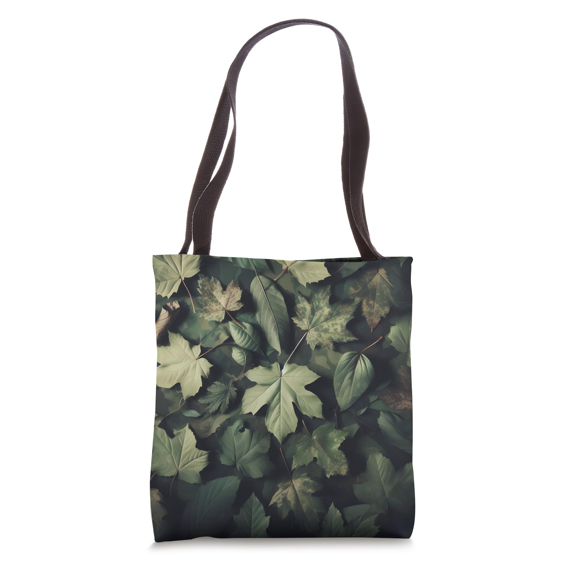 CamoLeaf Light Camouflage Pattern Nature Forest Tote Bag
