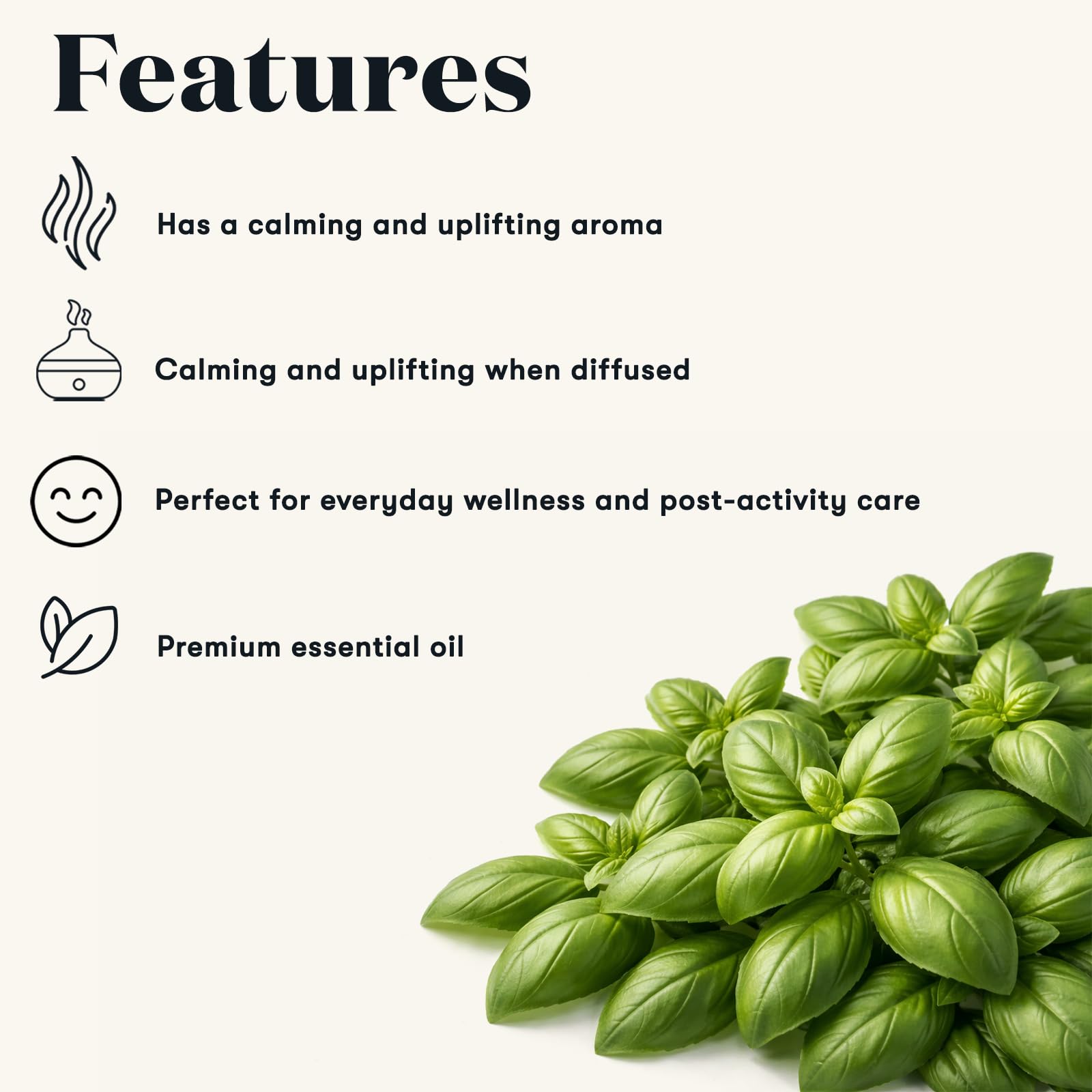 Amazon.com: Young Living Basil Essential Oil | 15 ml | Fresh