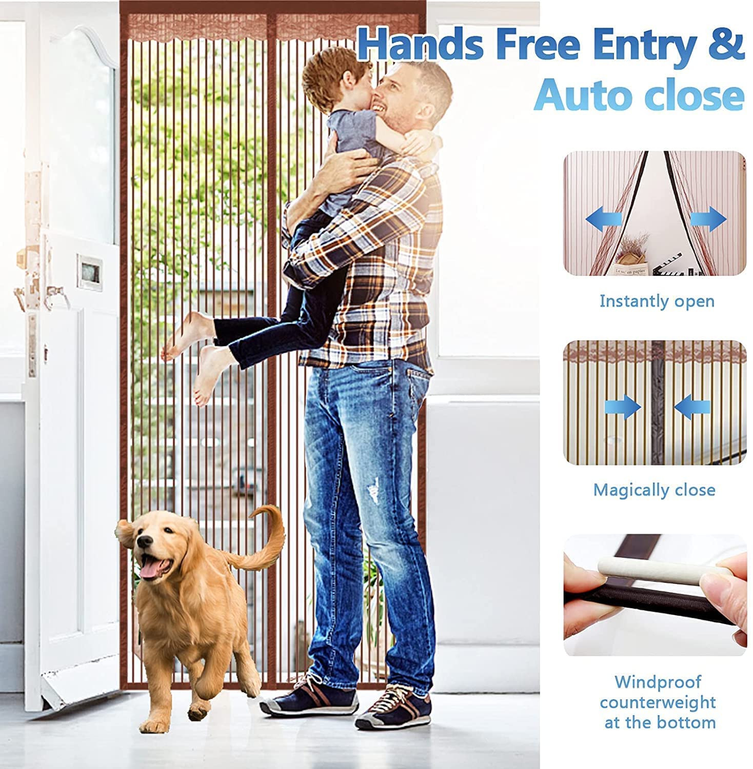Magnetic Mosquito Net - Keep Bugs Out! -7