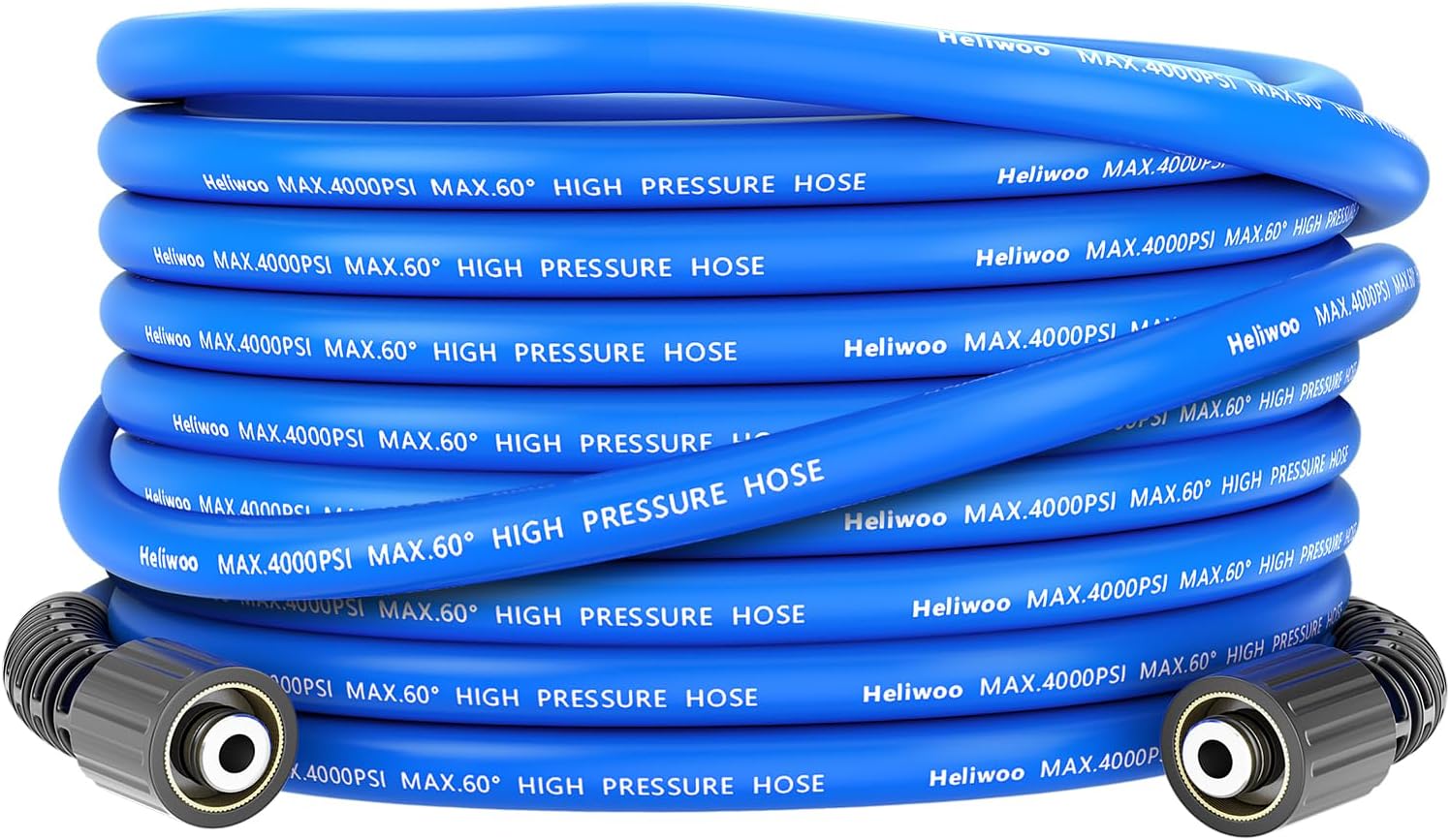 25ft High Pressure Washer Hose 1/4 Inch, 4000 PSI Kink