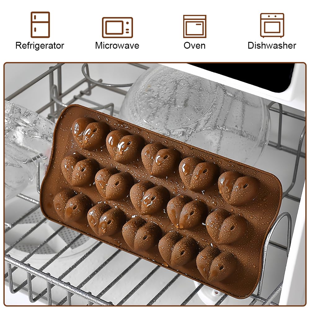 Stampo Per Cioccolatini A Cuore In Silicone - Per San Valentino, Senza BPA, Riutilizzabile - Foto 7