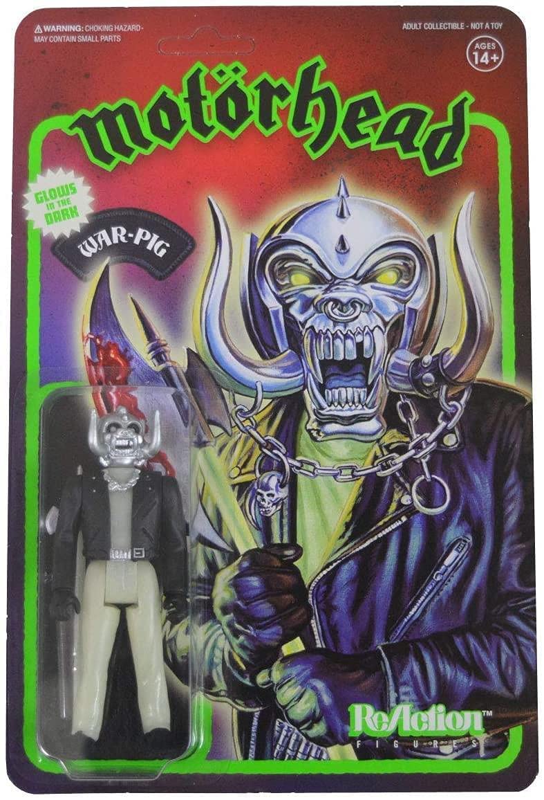 Amazon.com: Super7 Motorhead Reaction Figure - Warpig (Glow in The