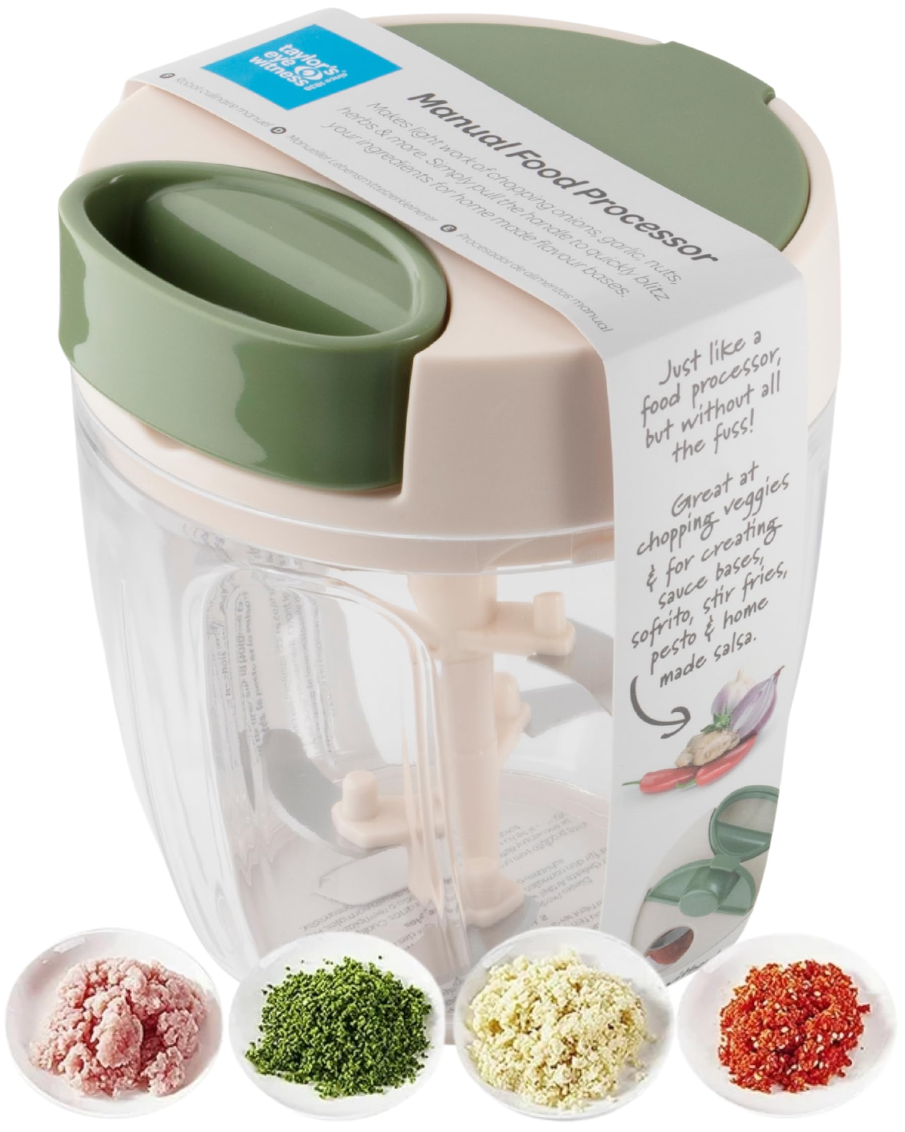 Taylor's Eye Witness 900ml Large Manual Food Chopper - Fruit