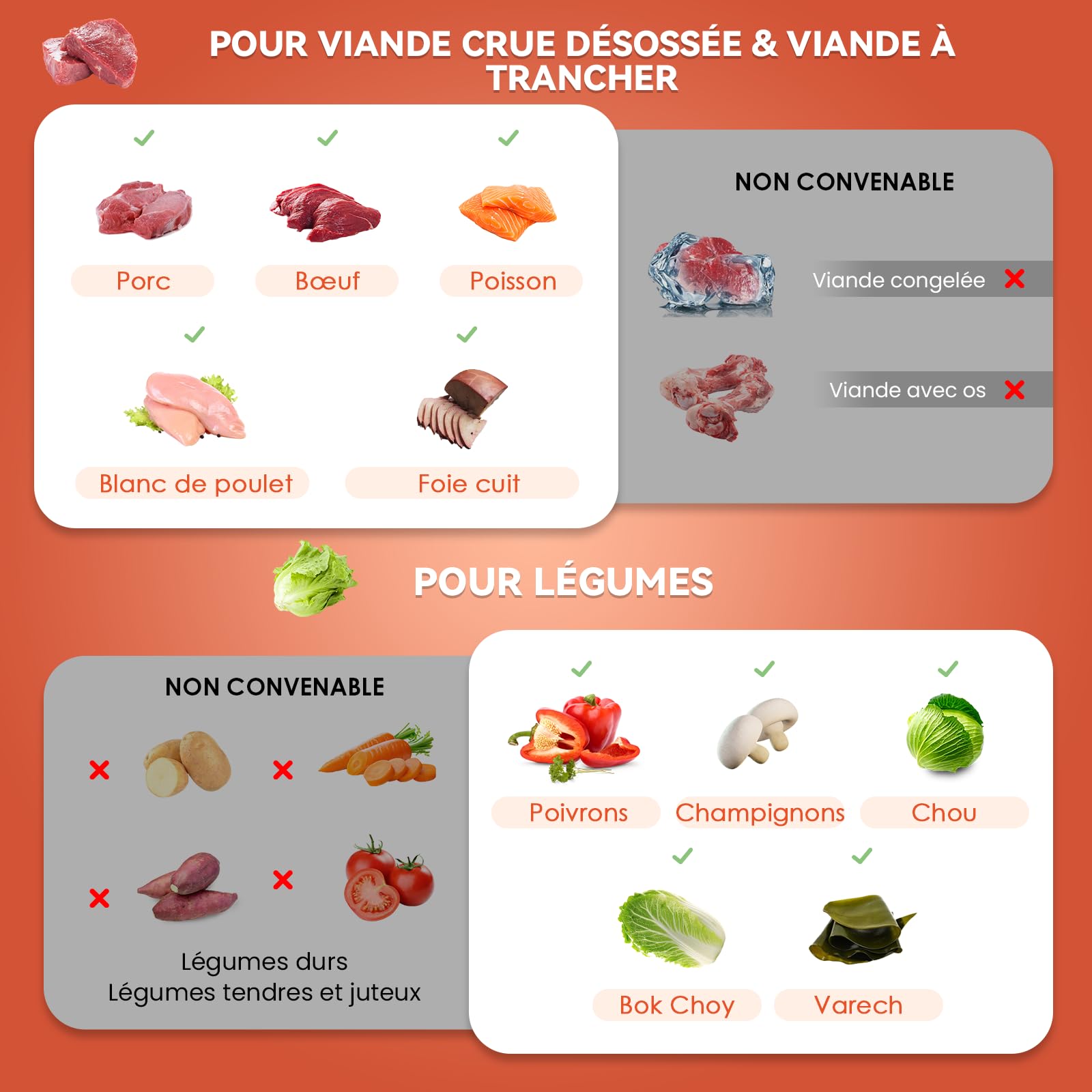 NEWTRY Trancheuse viande électrique commerciale 5mm 750W Gastro | Acier inoxydable, lames interchangeables, moteur puissant, facile à nettoyer, trancheuse pour boucheries et restaurants