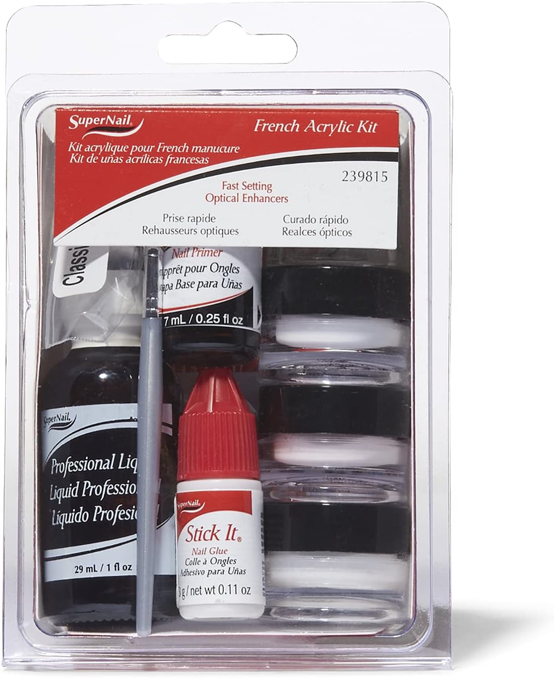 Super Nail French Acrylic Kit Amazon.co.uk Beauty