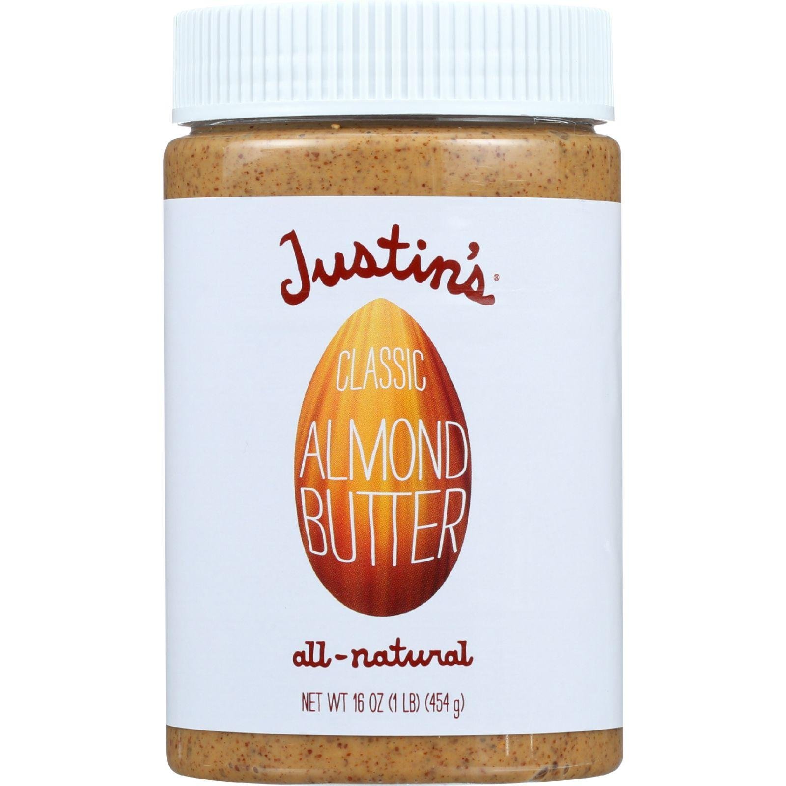 JUSTIN'S Classic Almond Butter, 16 Ounce