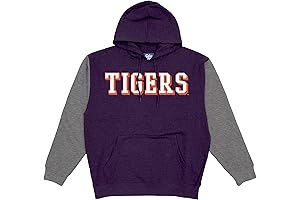 NCAA Officially Licensed Colorblock Hooded Sweatshirt Applique