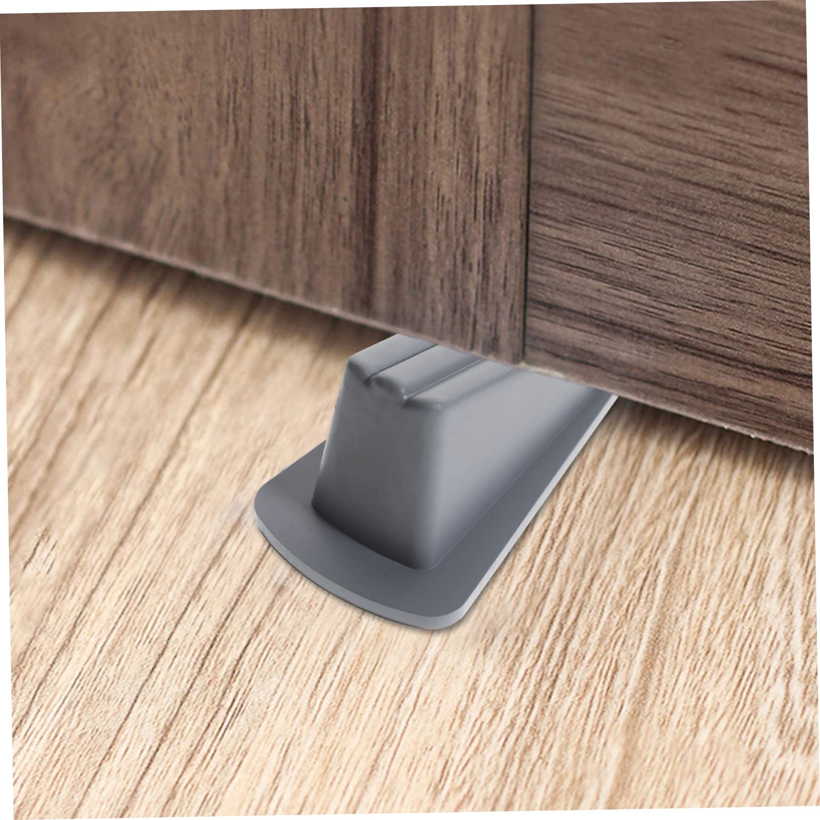 Topes de Puerta, 2 Piezas, Protectores Suelo, topes Flexibles, antirayaduras, Pared, cuñas Tope, sin Clavos, Goma