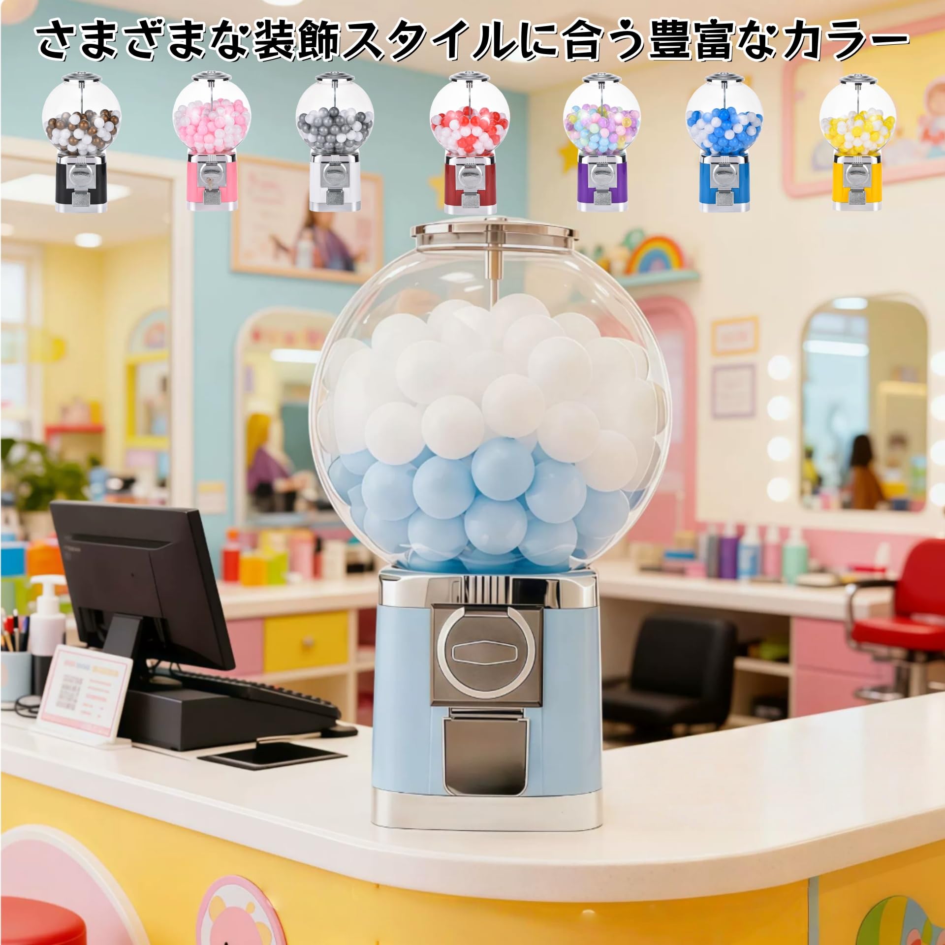 Amazon | Tohemi ガチャガチャ 本体 100円硬貨用/コインは不要/ゲーム