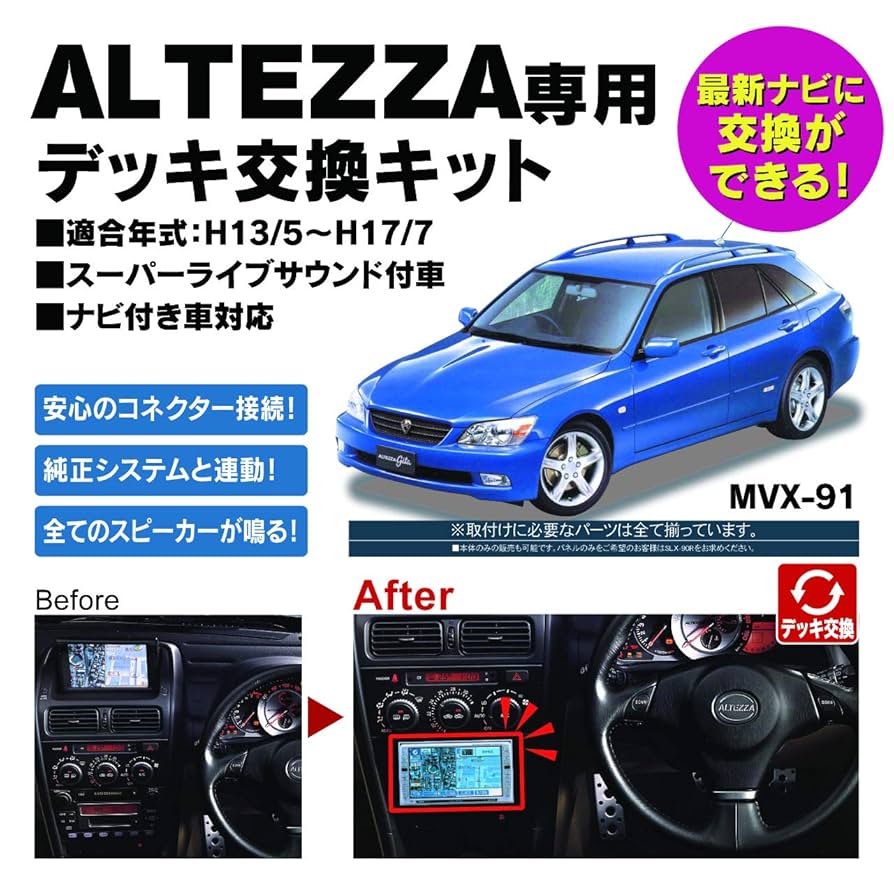 アルテッツァ　ビートソニック　MVX-91 サウンドアダプター Amazon | ビートソニック サウンドアダプター トヨタ