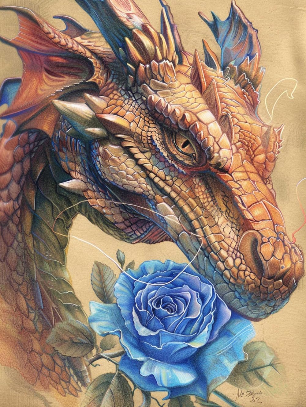 14CT Kits Estampados De Punto De Cruz Animales Y Flores De Dragones Orientales Punto De Cruz De Tela Preimpresa Diy Arte Manualidades Con Agujas Kits De Bordado Para Adultos Principiantes 80x100cm
