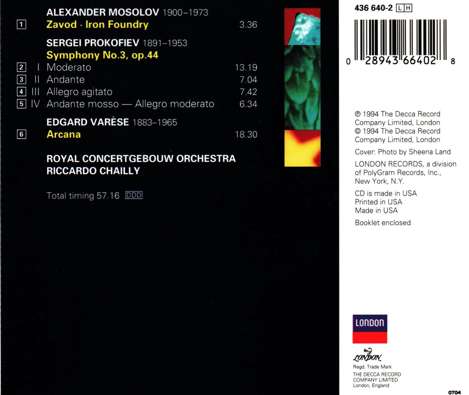 Symphony 3/Arcana/Zavod