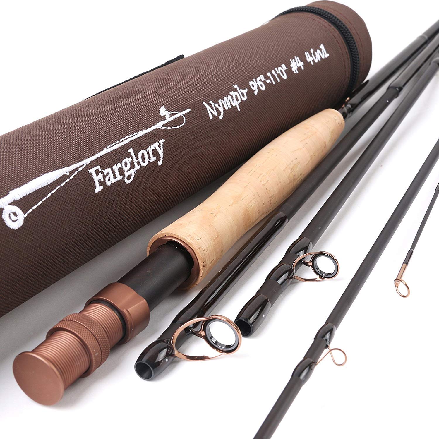 Maxcatch Farglory Euro Nymph Fly Fishing Rod, 4-in-1, Mod Fast Action, Czech Nymphing Style