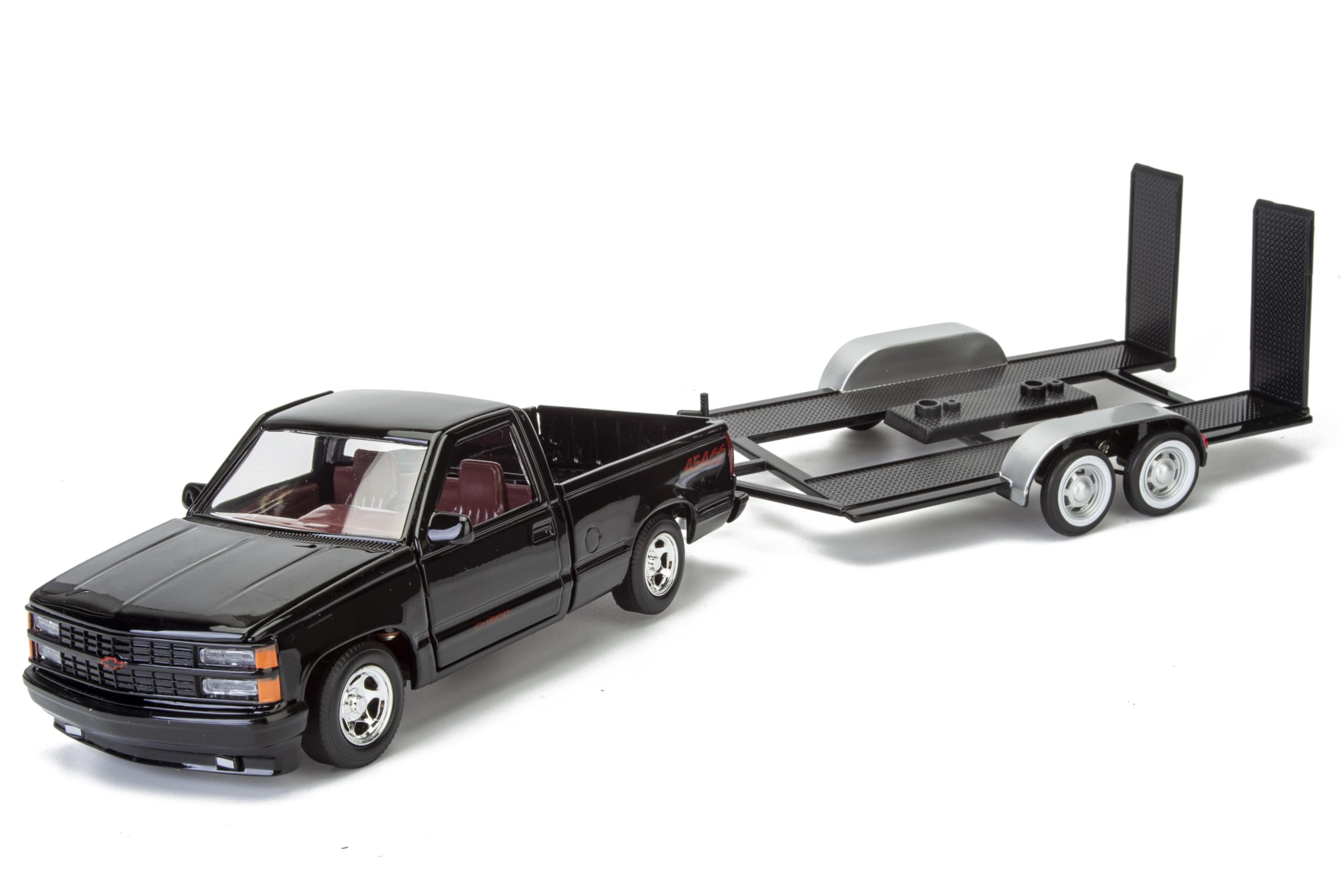 Amazon.com: All Star Toys 1992 Chevy Silverado C1500 454SS, Black