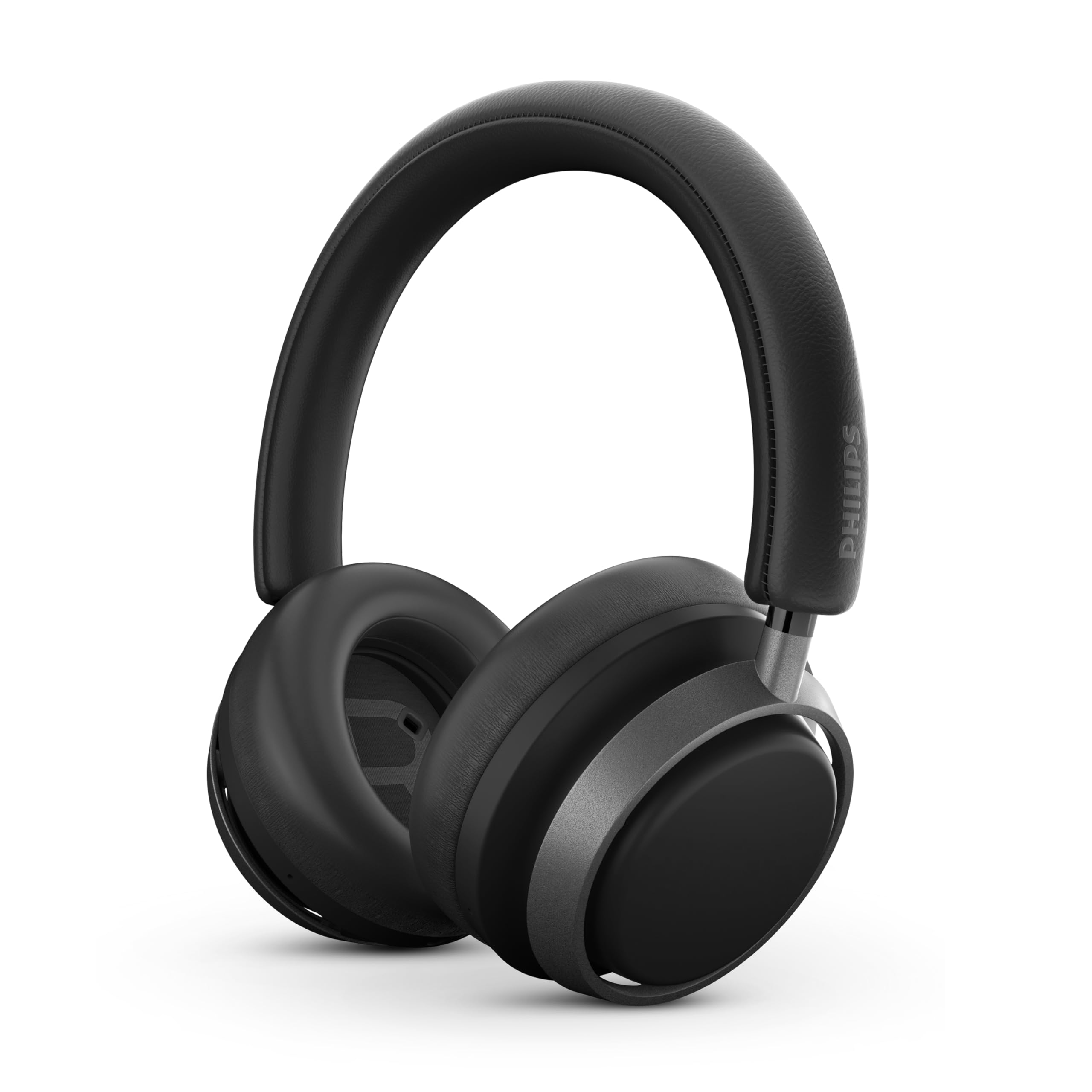 Philips Audio Fidelio L4 Noise Cancelling Over-Ear Wireless Bluetooth Kopfhörer - Hervorragende Gesprächsqualität, kompatibel mit Sprachassistenten und bis zu 50 Stunden Musikwiedergabezeit - Schwarz