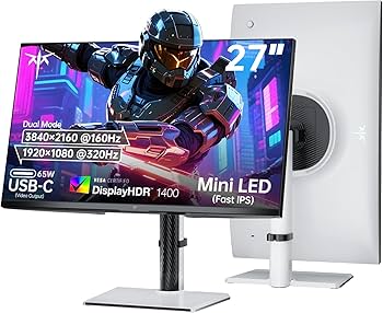 Amazon.com: KTC 27 Inch Dual Mode Mini LED Monitor - 4K UHD