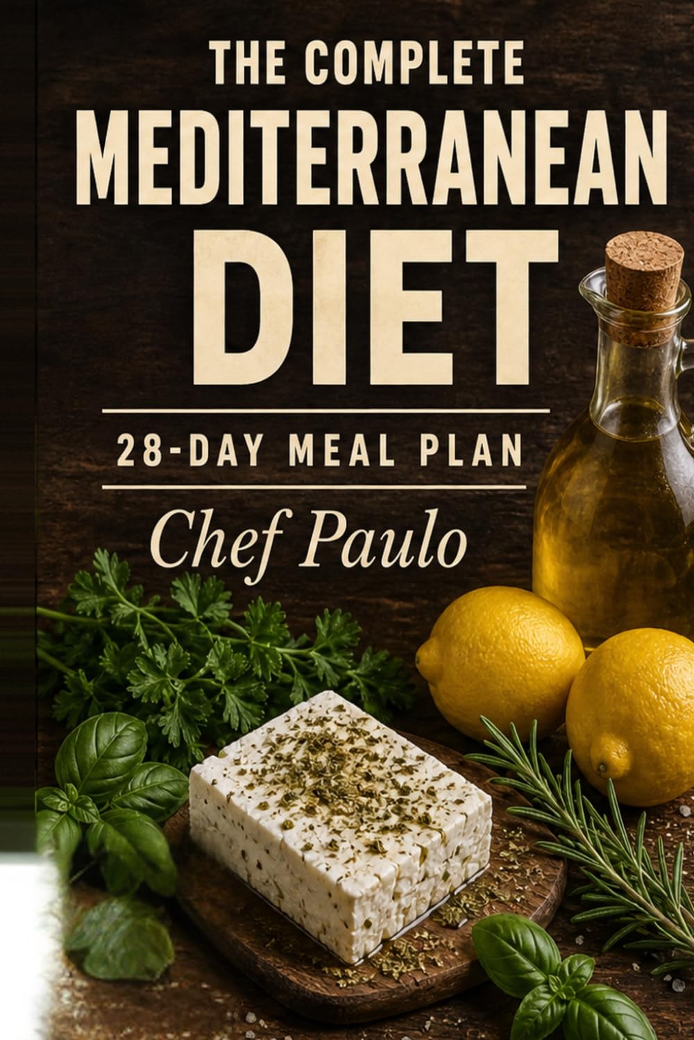 28-Day Mediterranean Meal Plan Guide: A Companion to The Complete Mediterranean Diet Cookbook by Chef Paulo (Chef Paulo's Mediterranean)