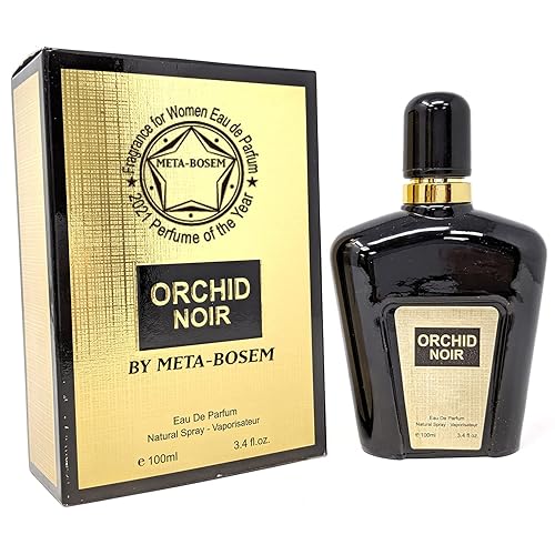 J & H VARIETY PERFUME META-BOSEM ORCHID NOIR, Eau de Parfum Spray Unisex Fragancia Maravilloso Regalo, Aroma Masculino, Uso Diurno e Informal, para