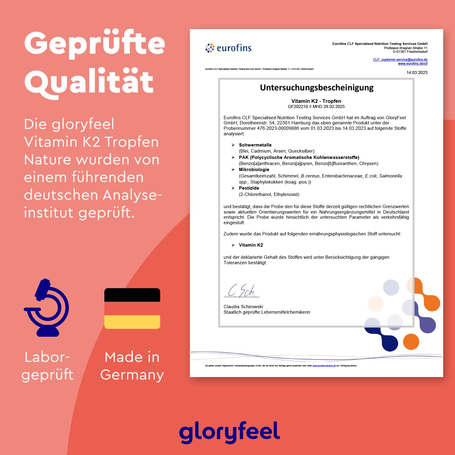 Vitamin K2 Tropfen - 200µg (50ml) MK7 K2VITAL® - All-Trans Gehalt 99,7+% - Vegan, laborgeprüft, ohne Zusätze in Deutschland hergestellt