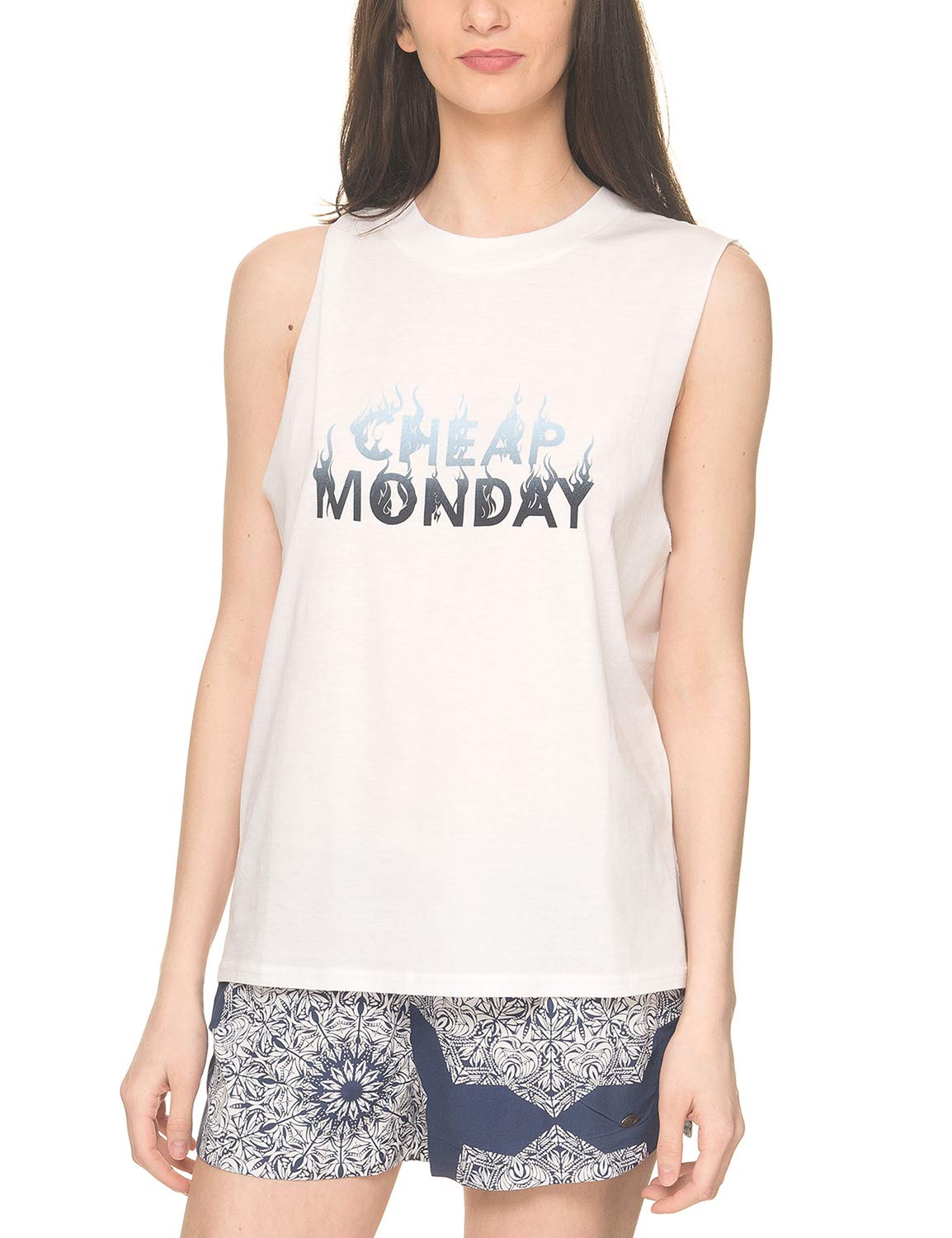 Cheap Monday Round Neck T-Shirt For Women
