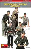 1/35ドイツ兵8体完成品 1/35ドイツ兵8体完成品 1/35 ドイツ戦車兵セット: スケール