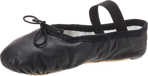 Bloch unisex-child Bloch Dance Girl's Dansoft Full Sole Leather Ballet Slipper/Shoe