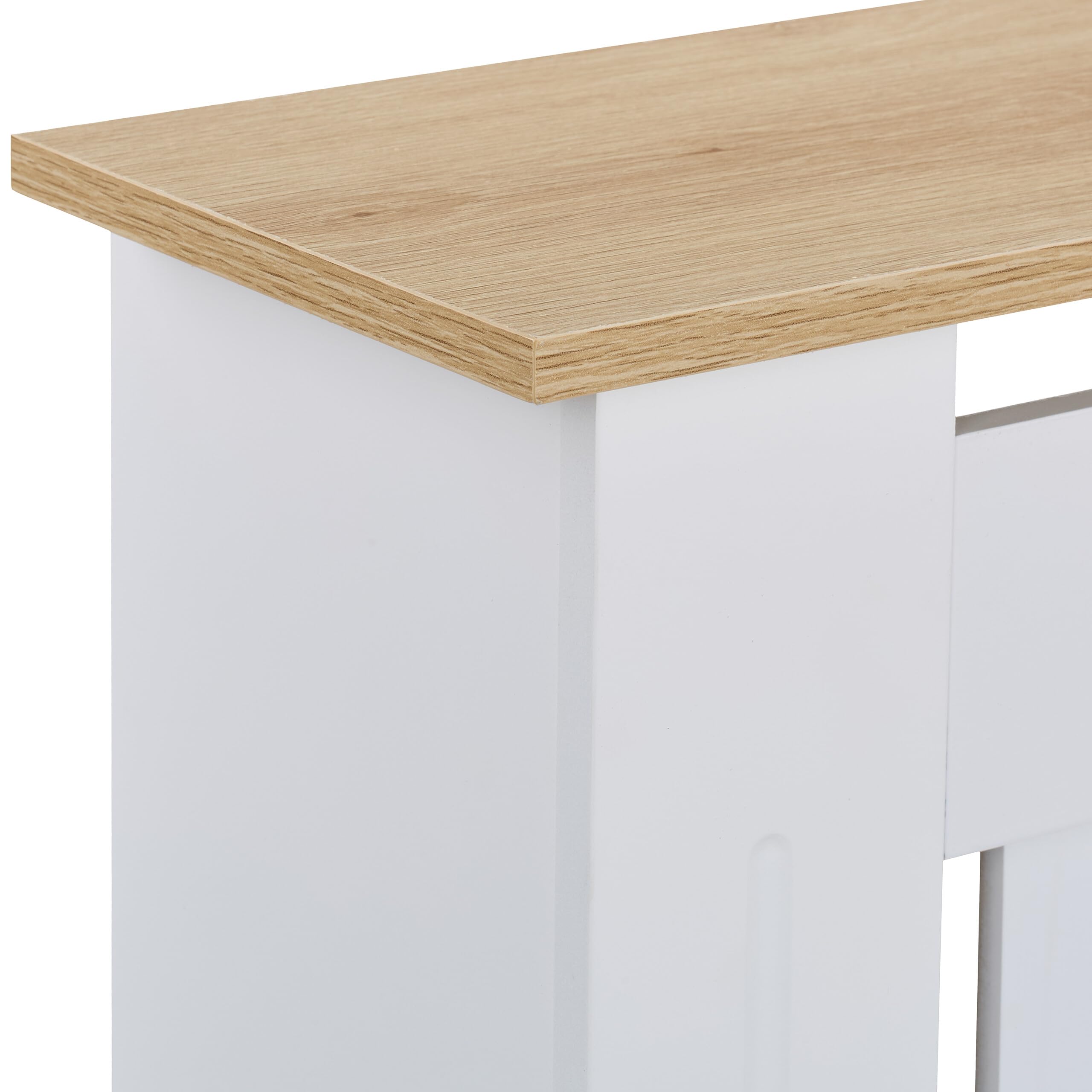 Relaxdays Heizkörperverkleidung, Lamellen, HBT 83x152x19 cm, für alte Heizkörper, Heizungsabdeckung mit Regal, MDF, weiß