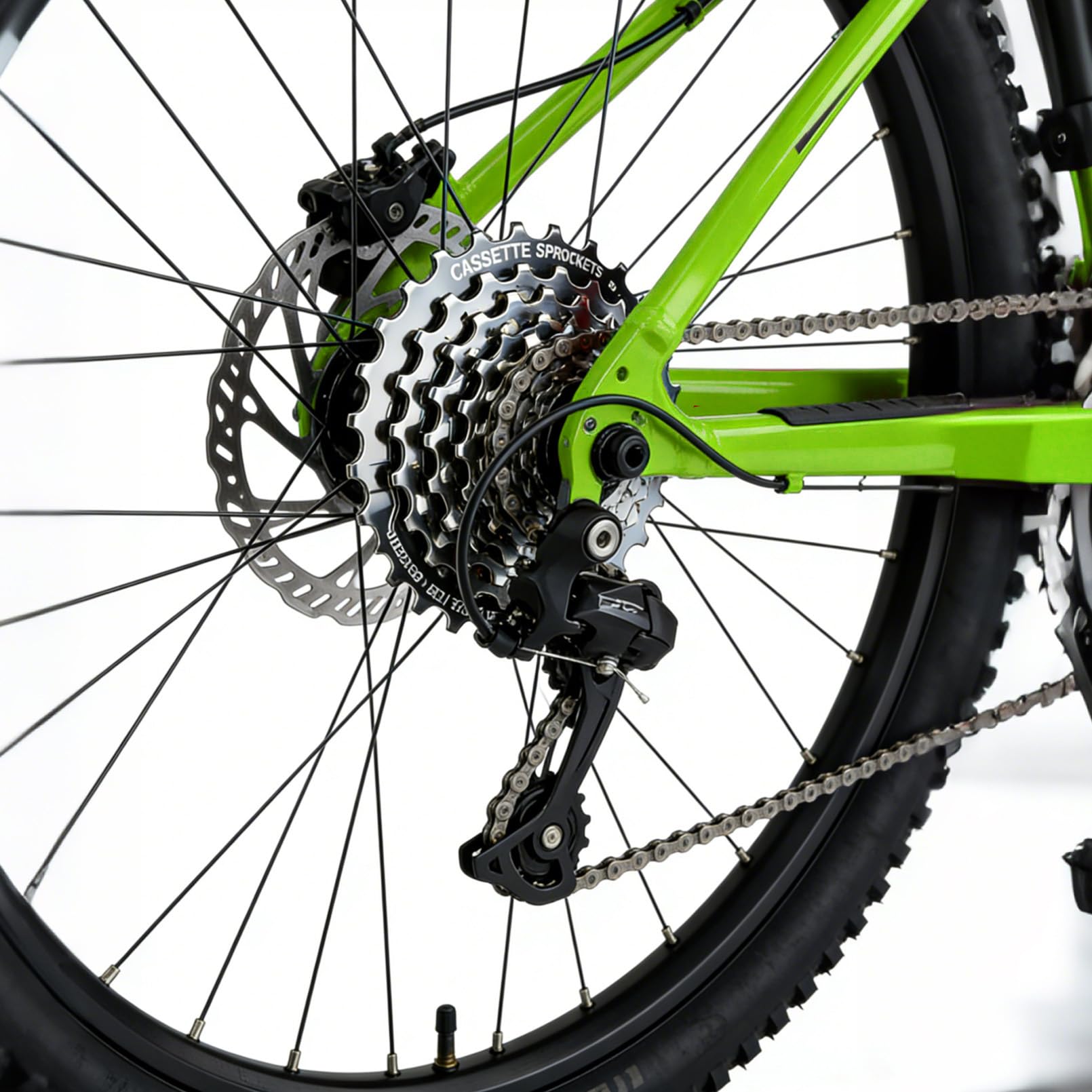 Cassette de vélo Shimano CS-HG200-8 vitesses à 12-32 dents pour VTT et