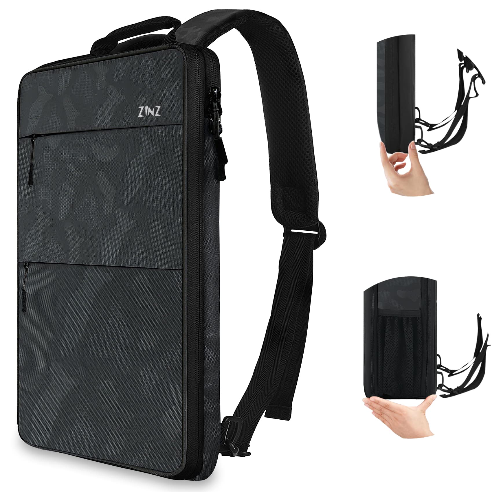ZINZ Slim & Expandable Laptop Backpack 15 15.6 16 Inch, D01G01 — Amazon image 23