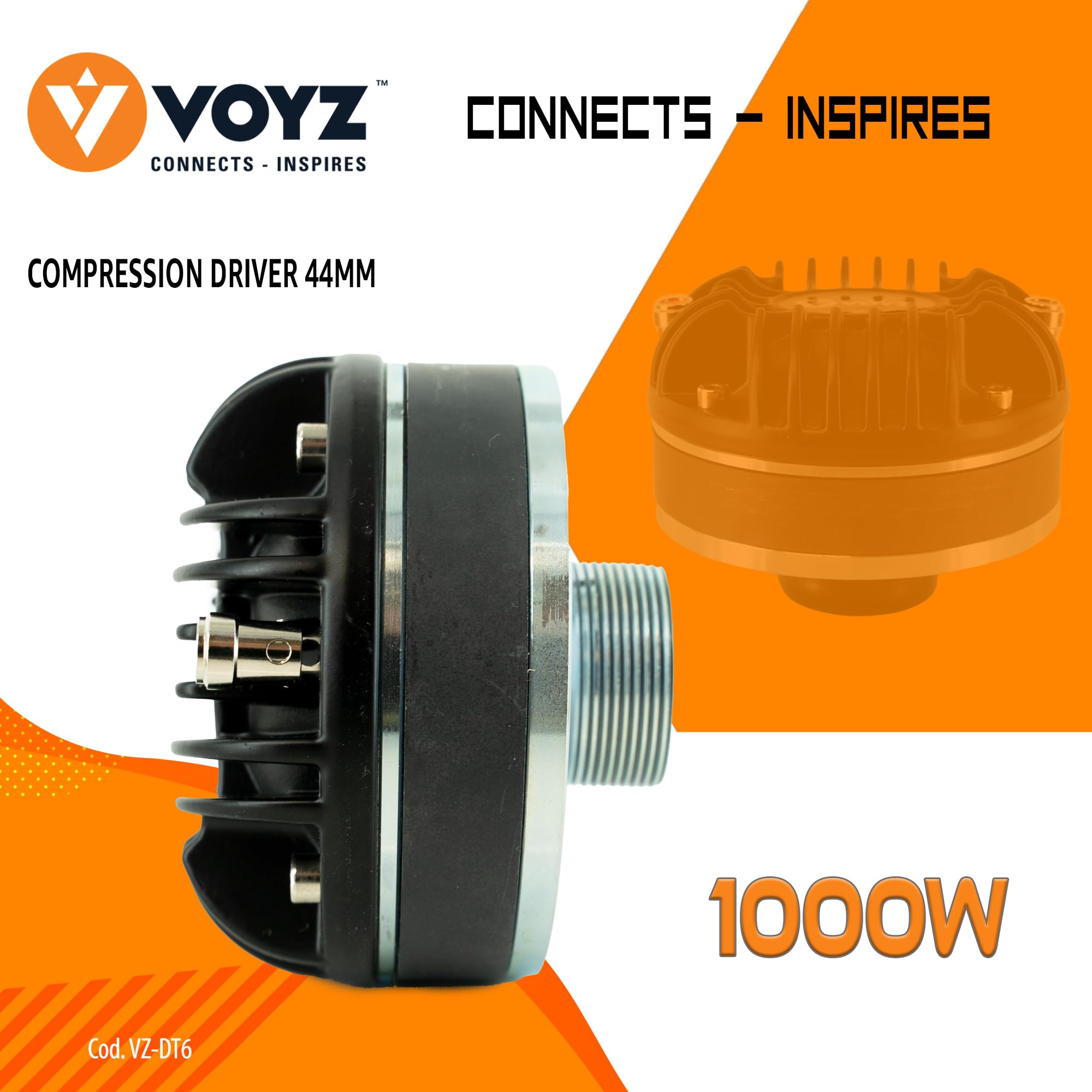 Amazon.com: VOYZ Twist-On Throat Compression Driver - High Power