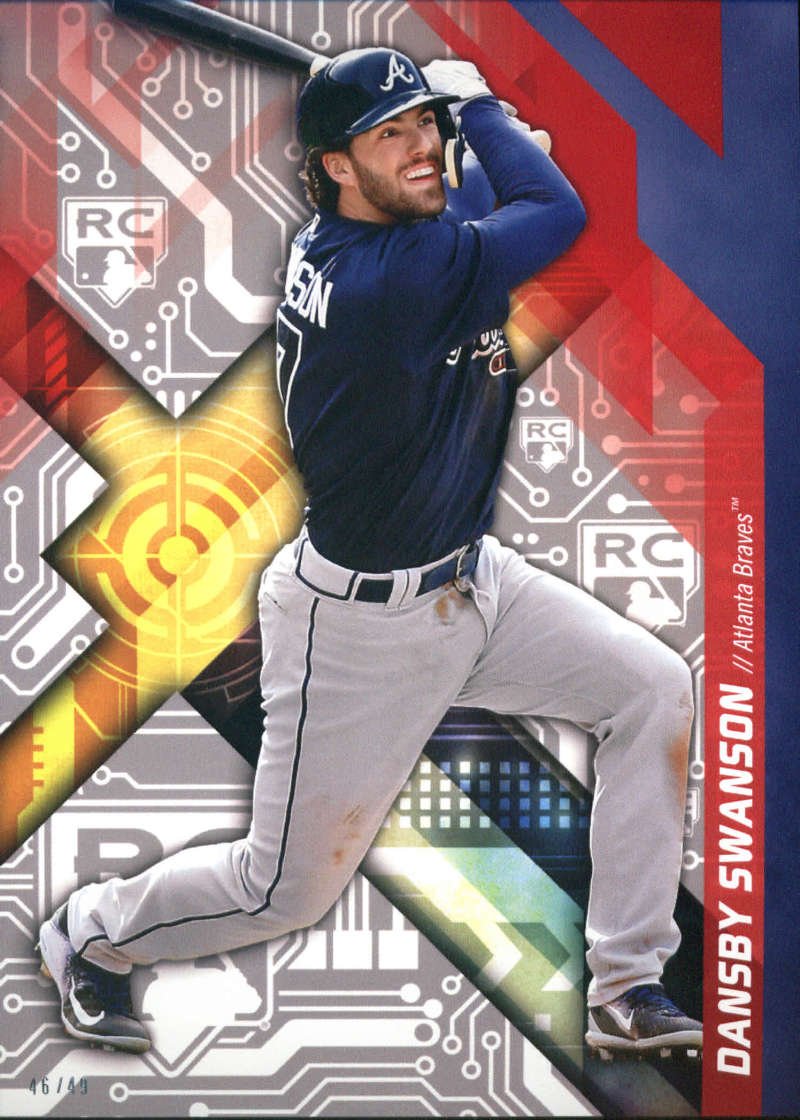 Amazon.com: RARE 2017 Topps High Tek Baseball Card 5x7 Rookie Tek Baseball  Card #RT-DS Dansby Swanson Serial #/49 : Collectibles & Fine Art