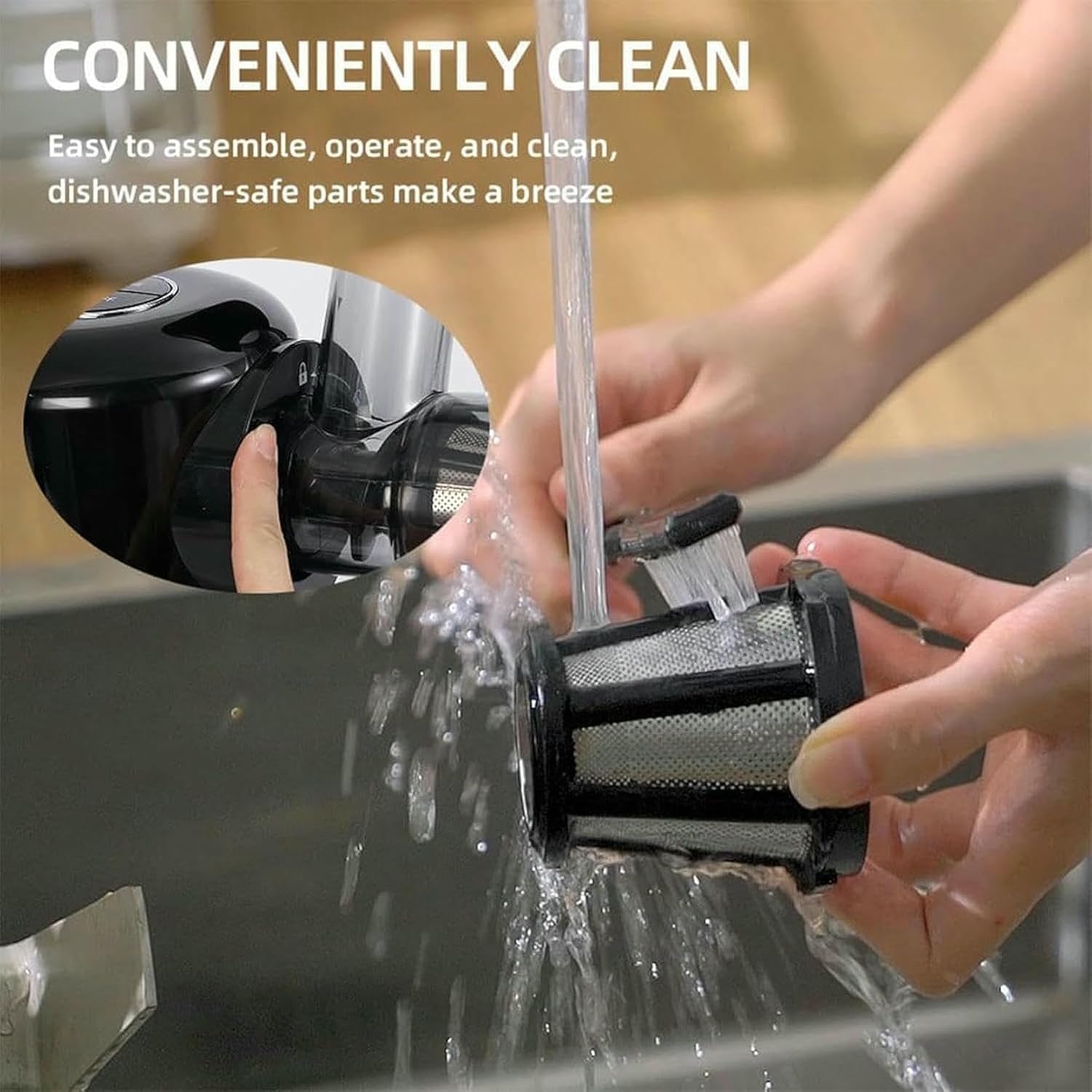 Slow Chewing, Cold Pressed With Reverse Function, Commercial Machine For Fresh Orange Juice For Fresh Fruits And Vegetables.