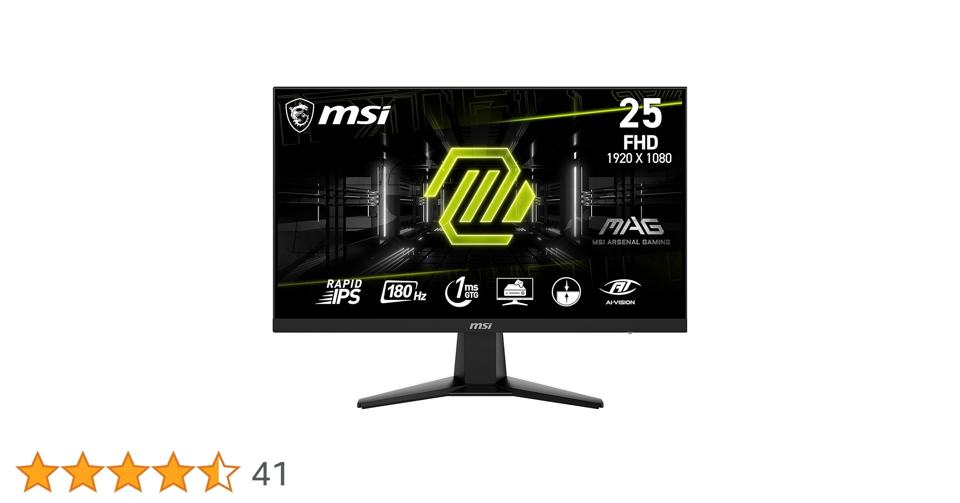 MSI MAG 256F 25-inch 1920 x 1080 (FHD) Computer Monitor