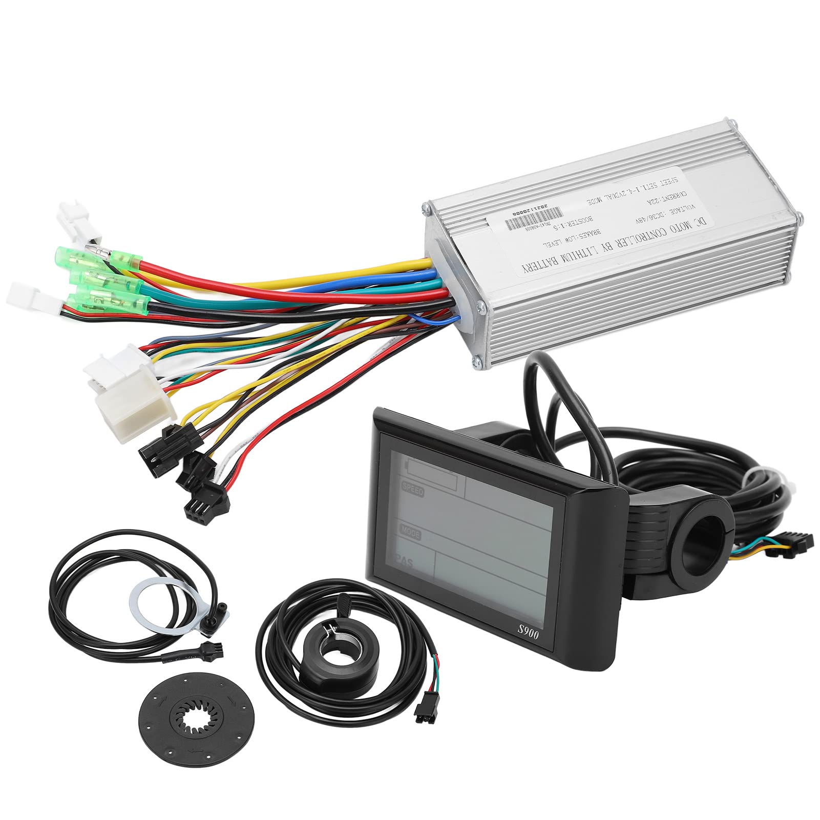 Electric Bike Controller Display, Durable Electric Bike Controller Kit with LCD S900 Panel for Electric Scooter-image-12