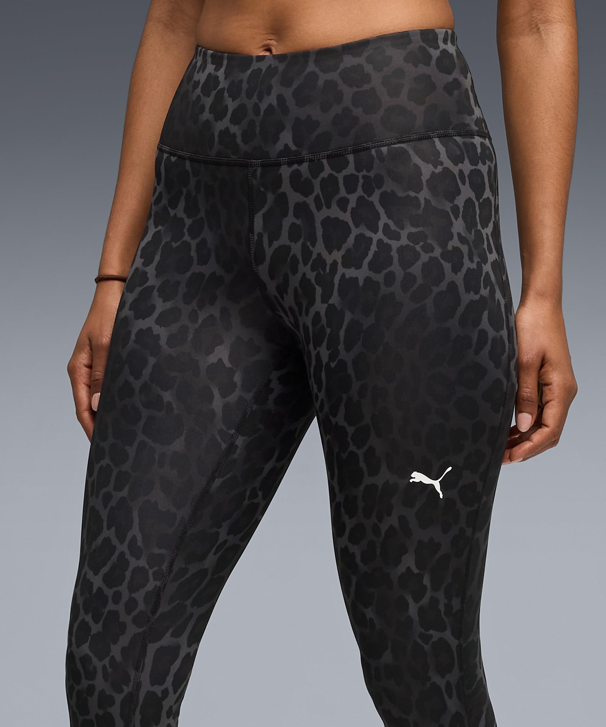 PUMA Unisex W Tad Essential Spotted Haze Tight - Hw 7/8 Strumpfhose (1er Pack)
