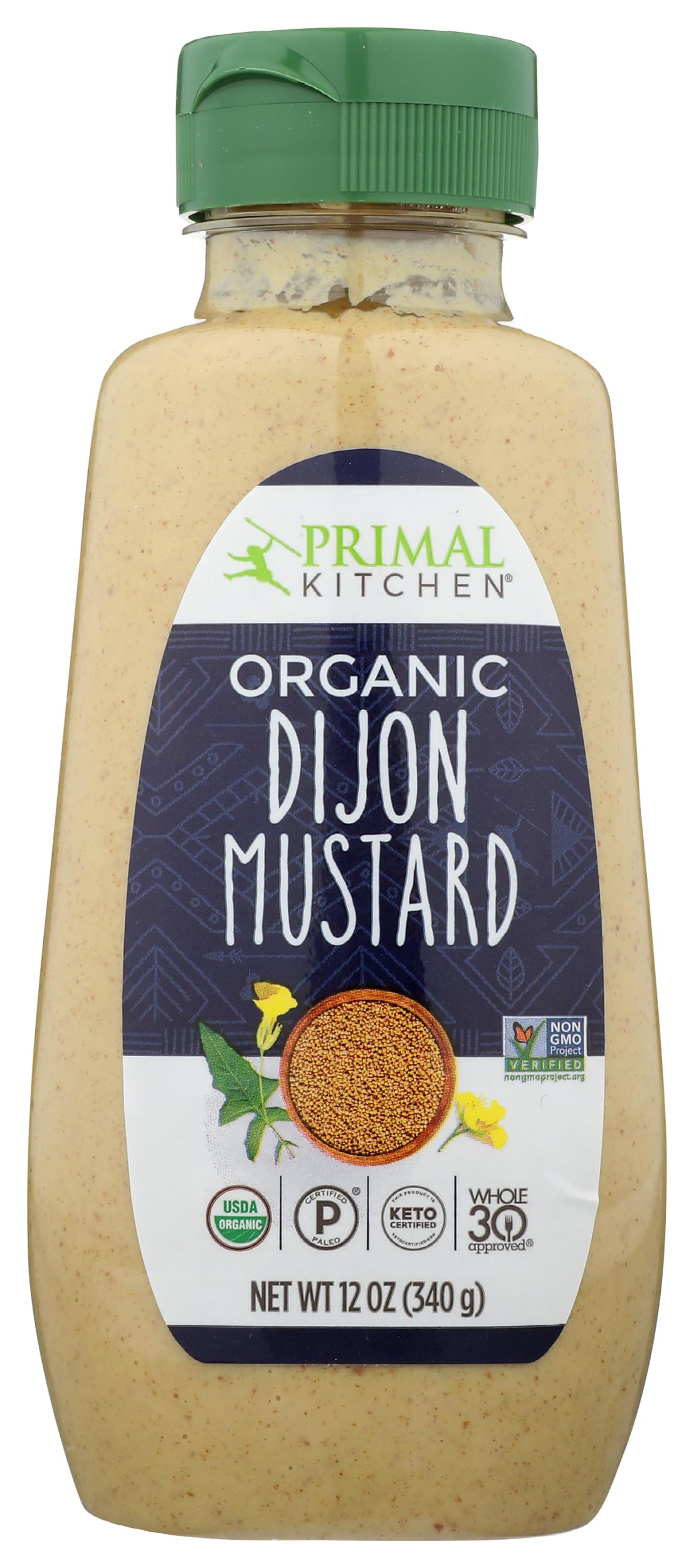 Mustard Dijon Org 12 OZ