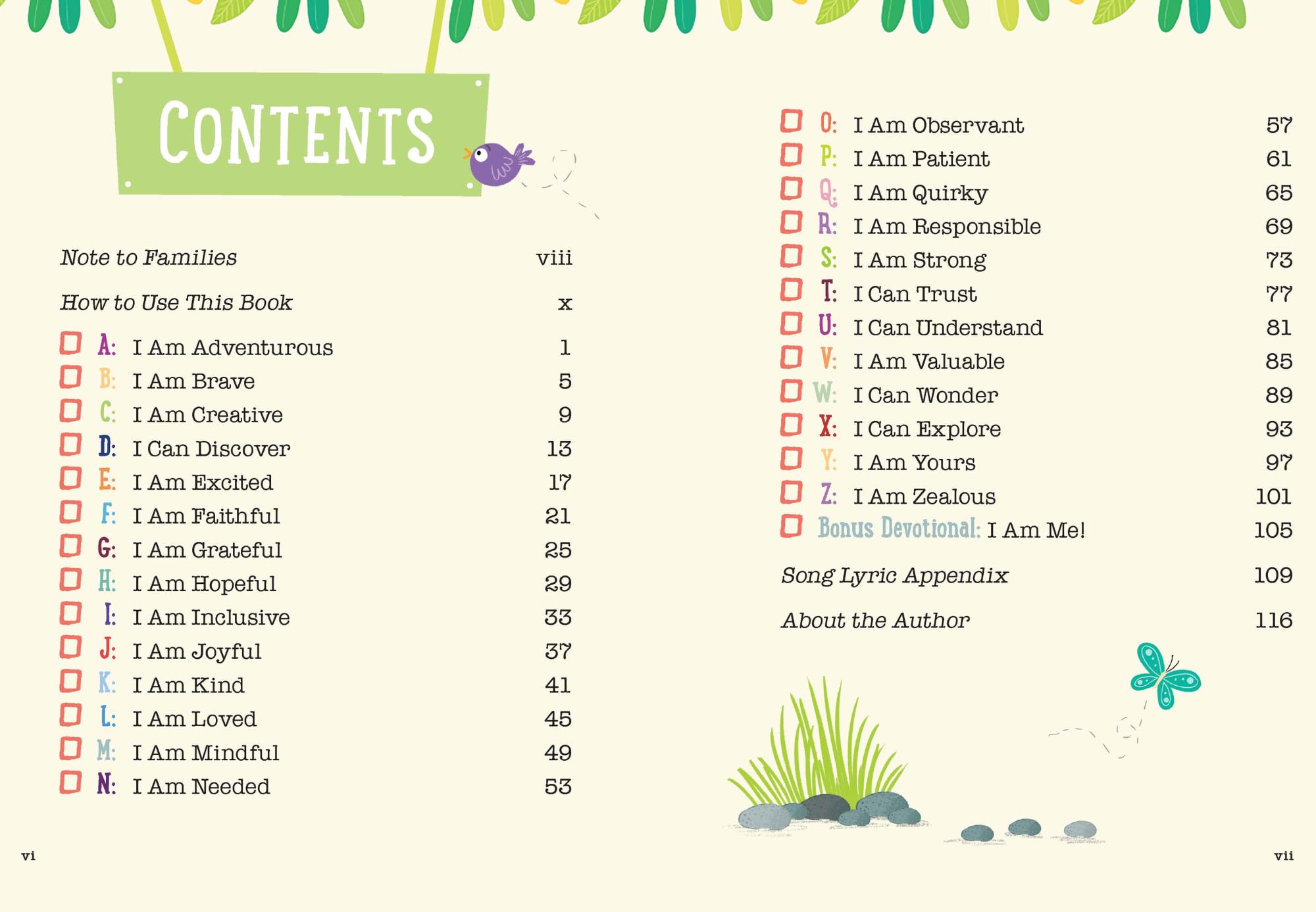 God Made Me from A to Z: 26 Activity Devotions for Curious Little Kids - Image 3