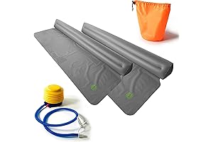 Portable Inflatable Bed Rails for Safe Sleep