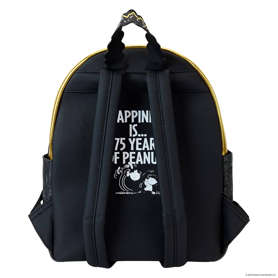 【新品】ラウンジフライ　スヌーピー Peanuts75周年 バックパック Amazon.com: Loungefly Peanuts 75th Anniversary Mini Backpack