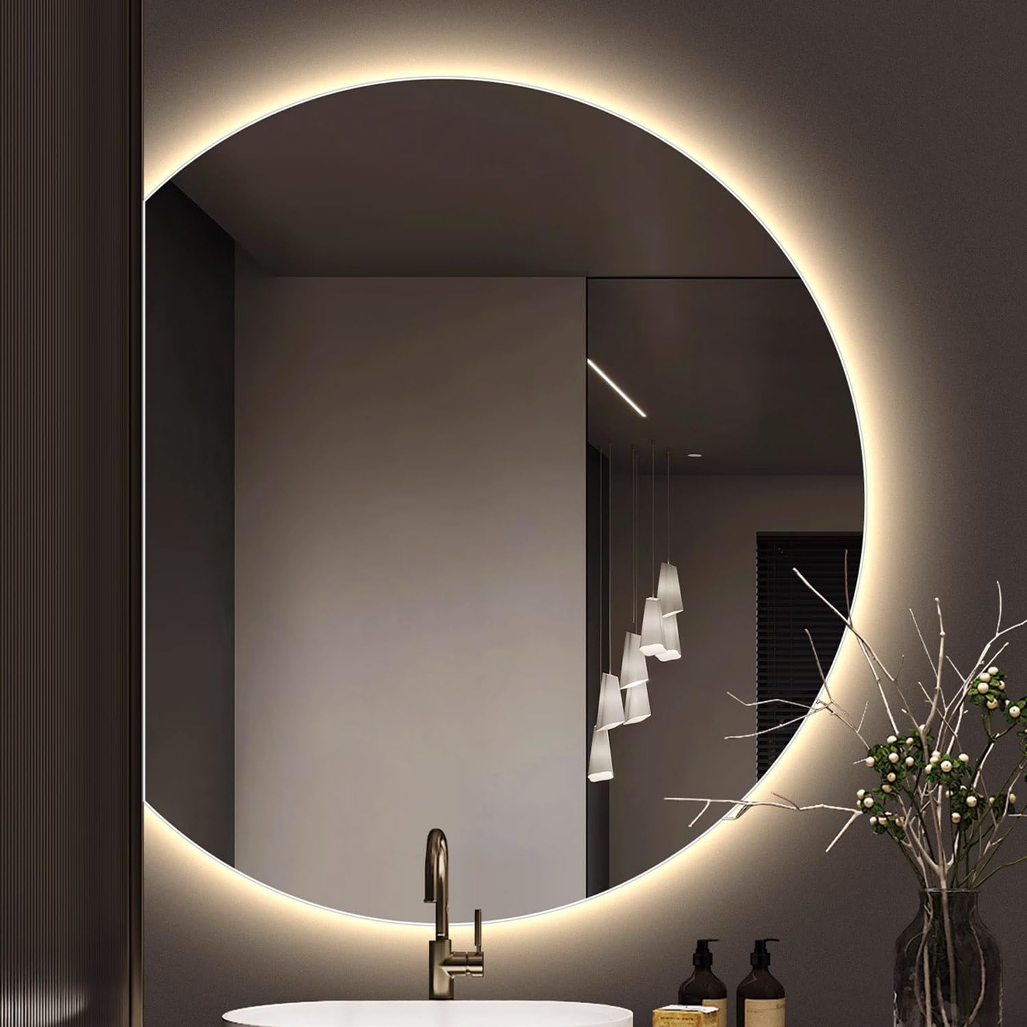 Miroir de Maquillage Lumineux LED : Dites adieu à la buée et au manque de lumière