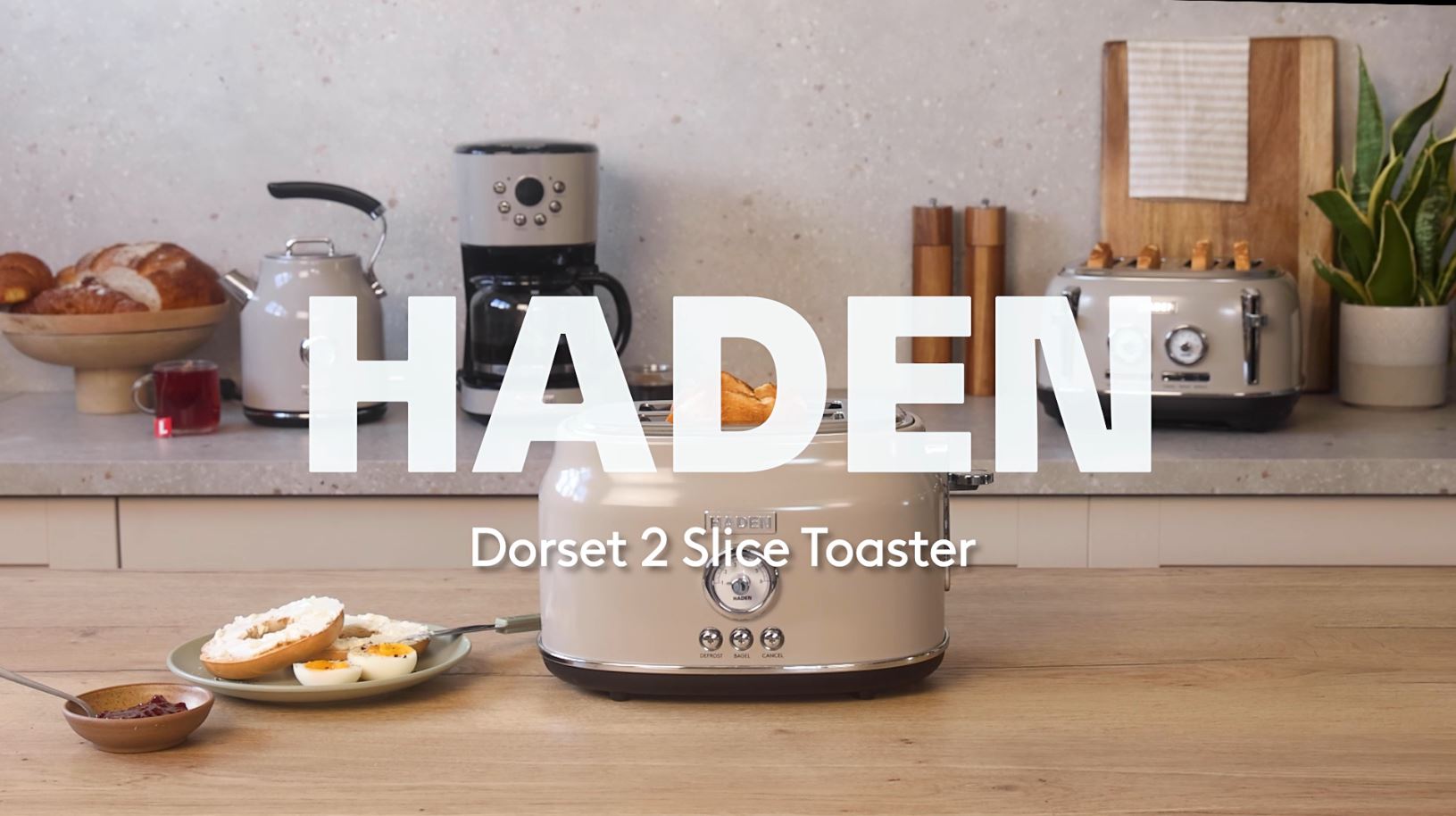 Amazon.com: Haden Dorset 2 Slice Wide Slot Stainless Steel Toaster