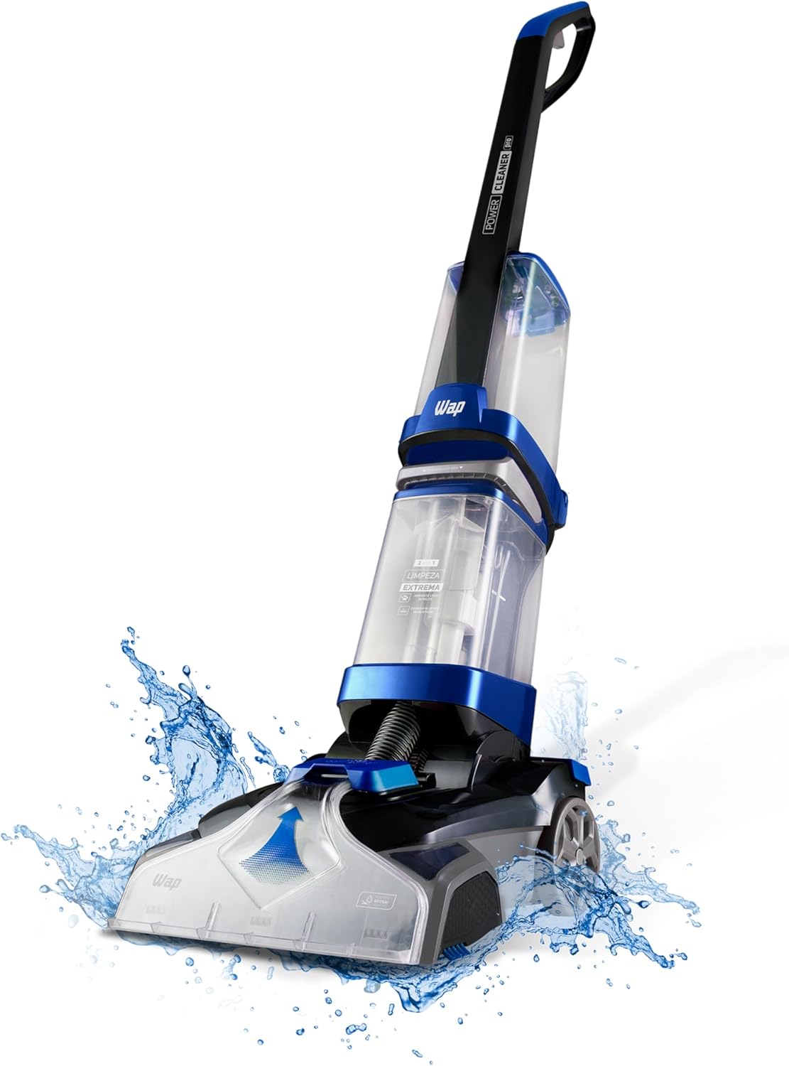 WAP Power Cleaner Pro 2 em 1: Extratora e Escova Elétrica