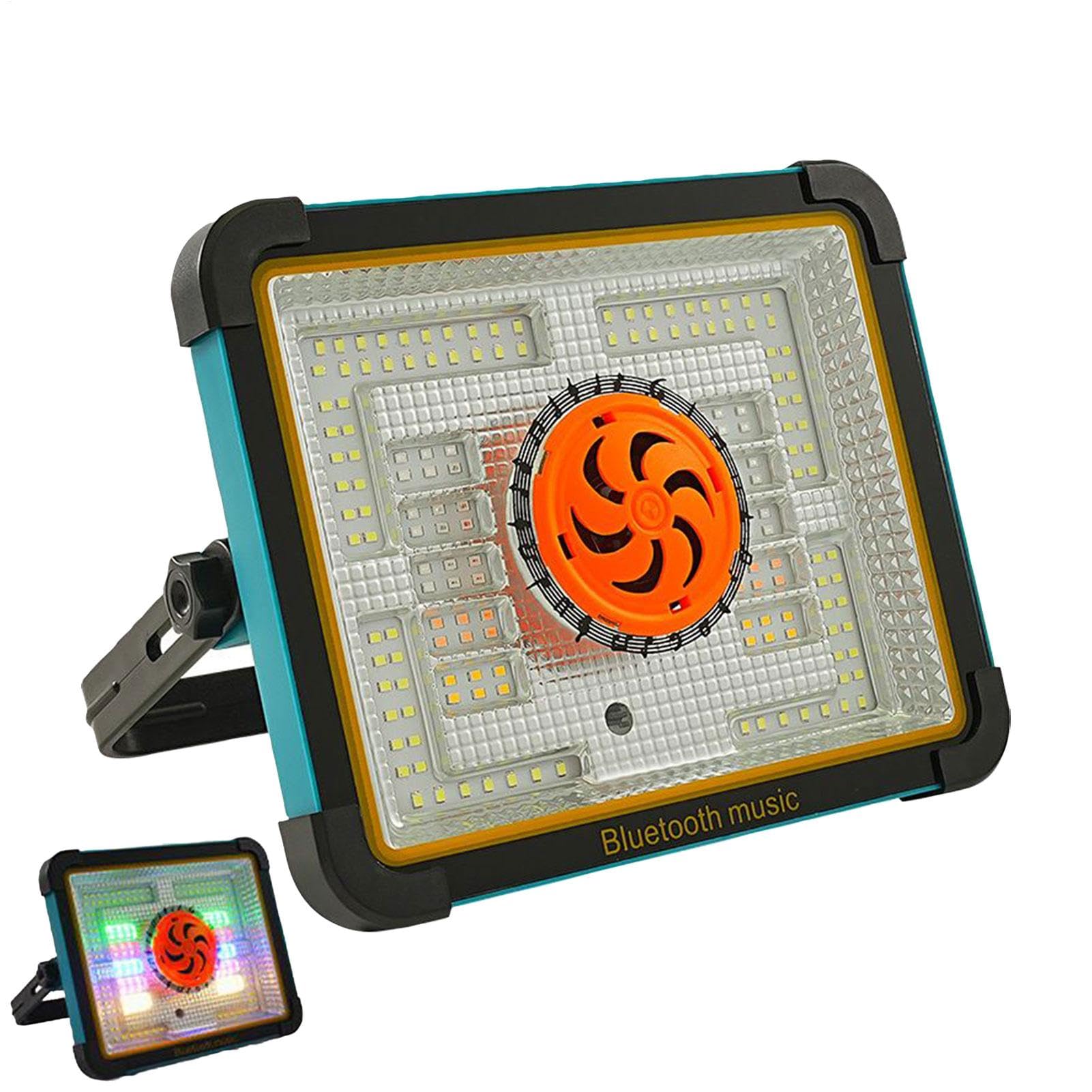Lumière de camping solaire extérieure LED et lampe rechargeable USB portable - 8