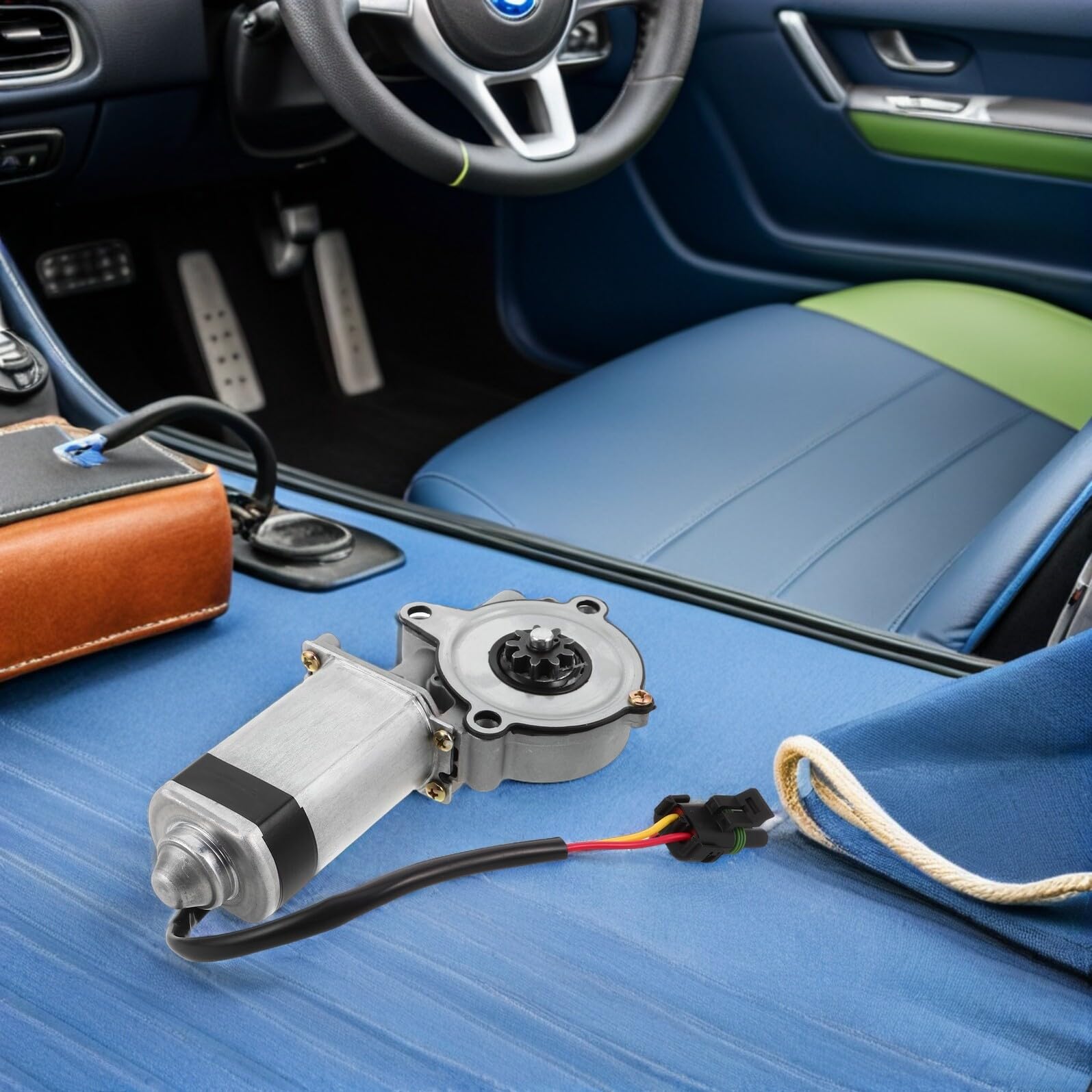 Motor de Paso para Escalón de Autocaravana Silencioso Motor Eléctrico de Rendimiento Diseño para Autocaravanas Campers y Remolques Fácil Instalación y Funcionamiento
