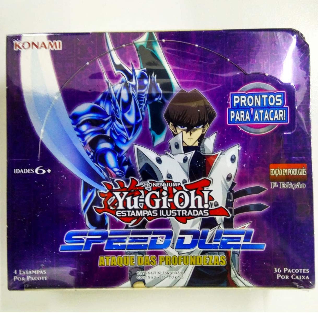 Box 36 Boosters Yu-Gi-Oh! Speed Duel Ataque das Profundezas